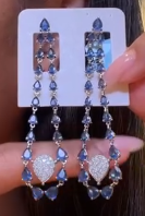 Sapphire Earrings HKDXB0911
