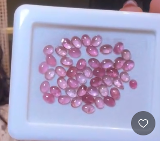 100.00ct Pink Tourmaline Bubble Set THAIC1274