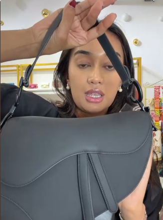 Dior Black Saddle Bag SYC2261