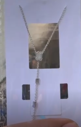 WG Baguette Diamonds Hand Chain HKDXB0949