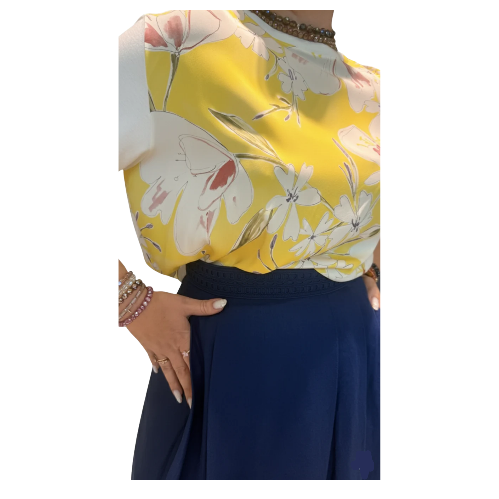 T-SHIRT FLOWER FAIR TOP (قميص)