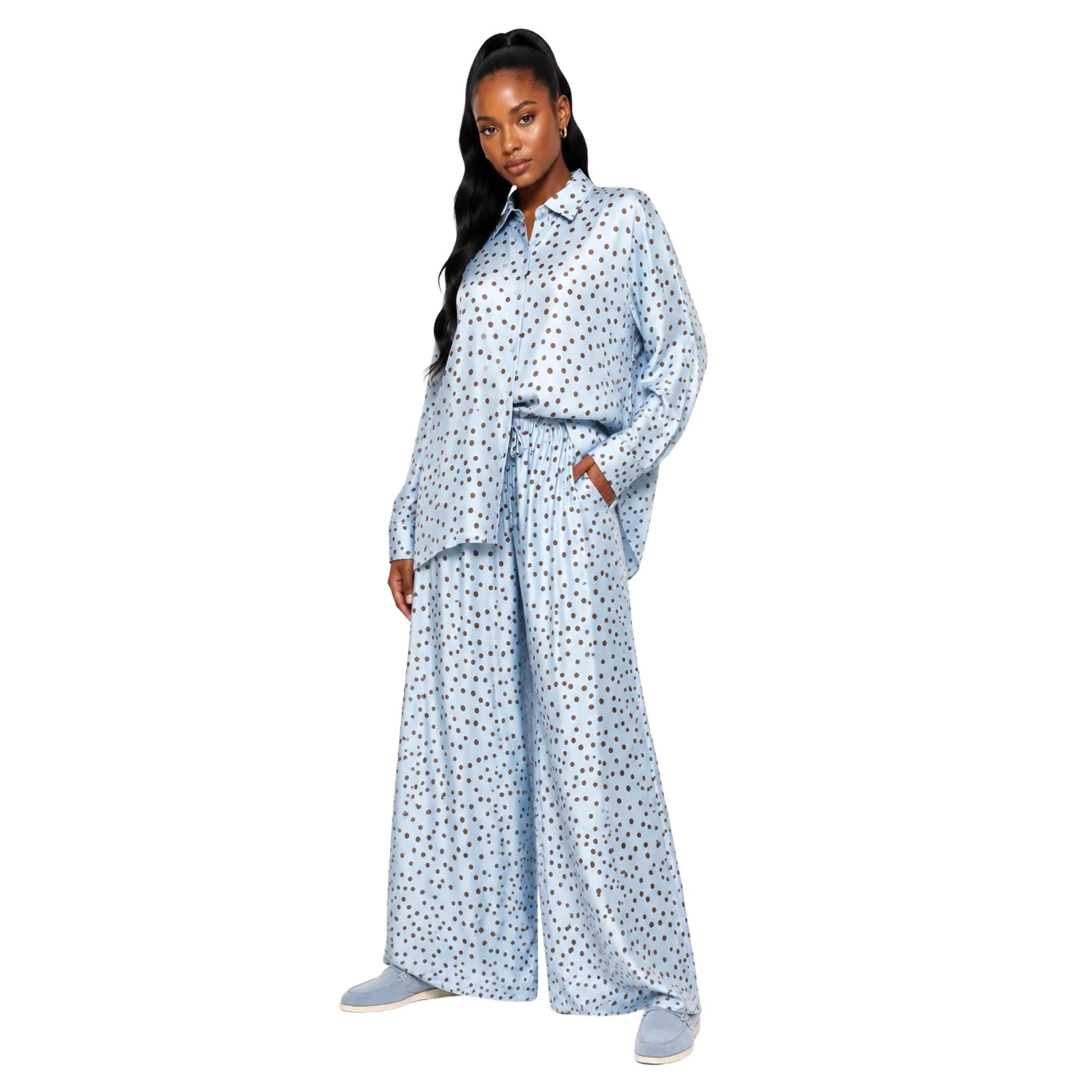 TWO-PIECE CO-ORD SET زوج “LUNA DOT”