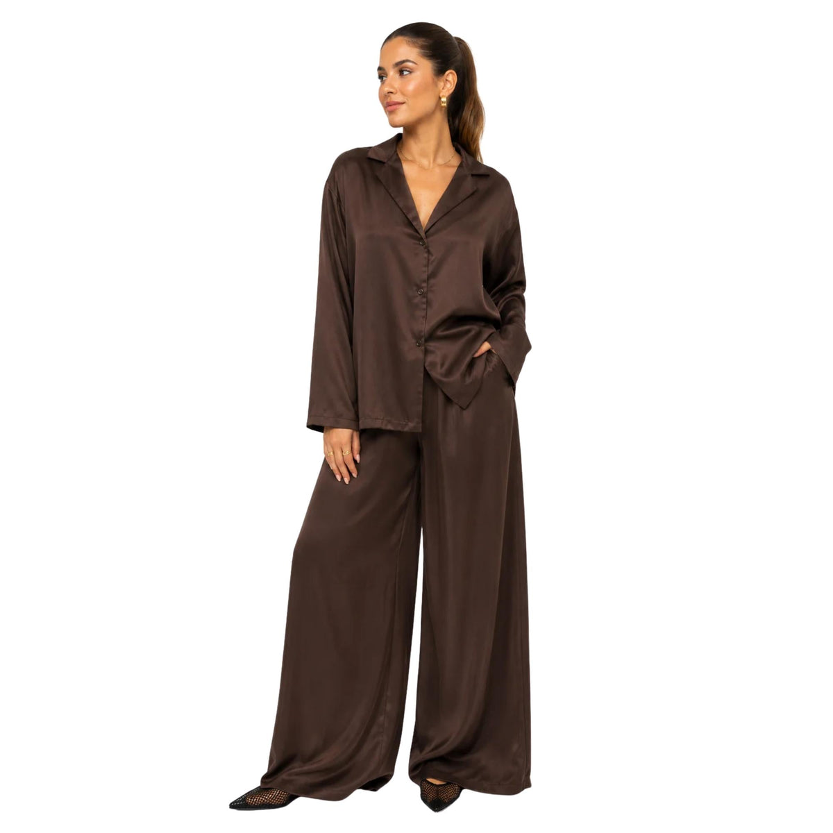TWO-PIECE CO-ORD SET زوج “ONE COLOR”