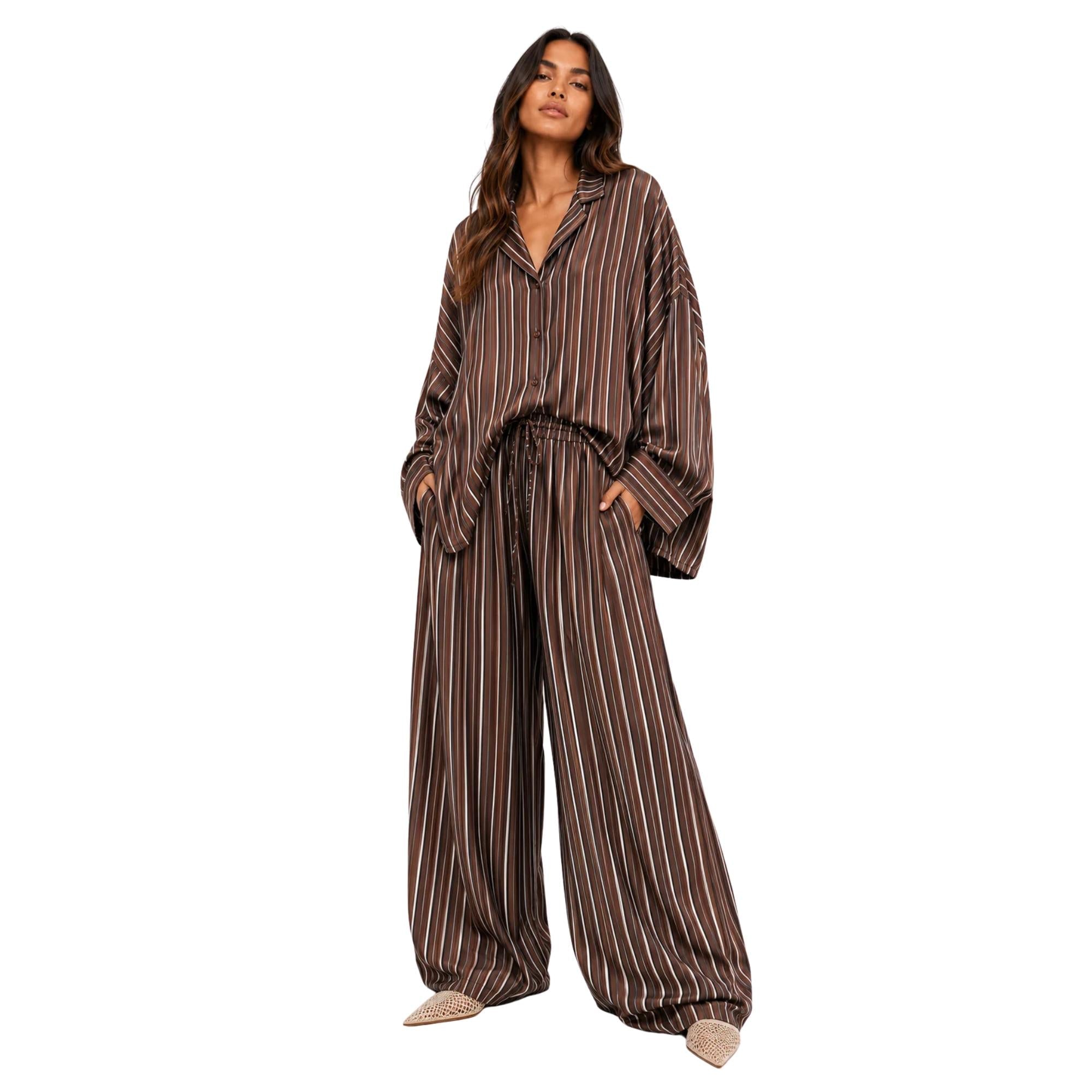 TWO-PIECE CO-ORD SET زوج “STRIPES”