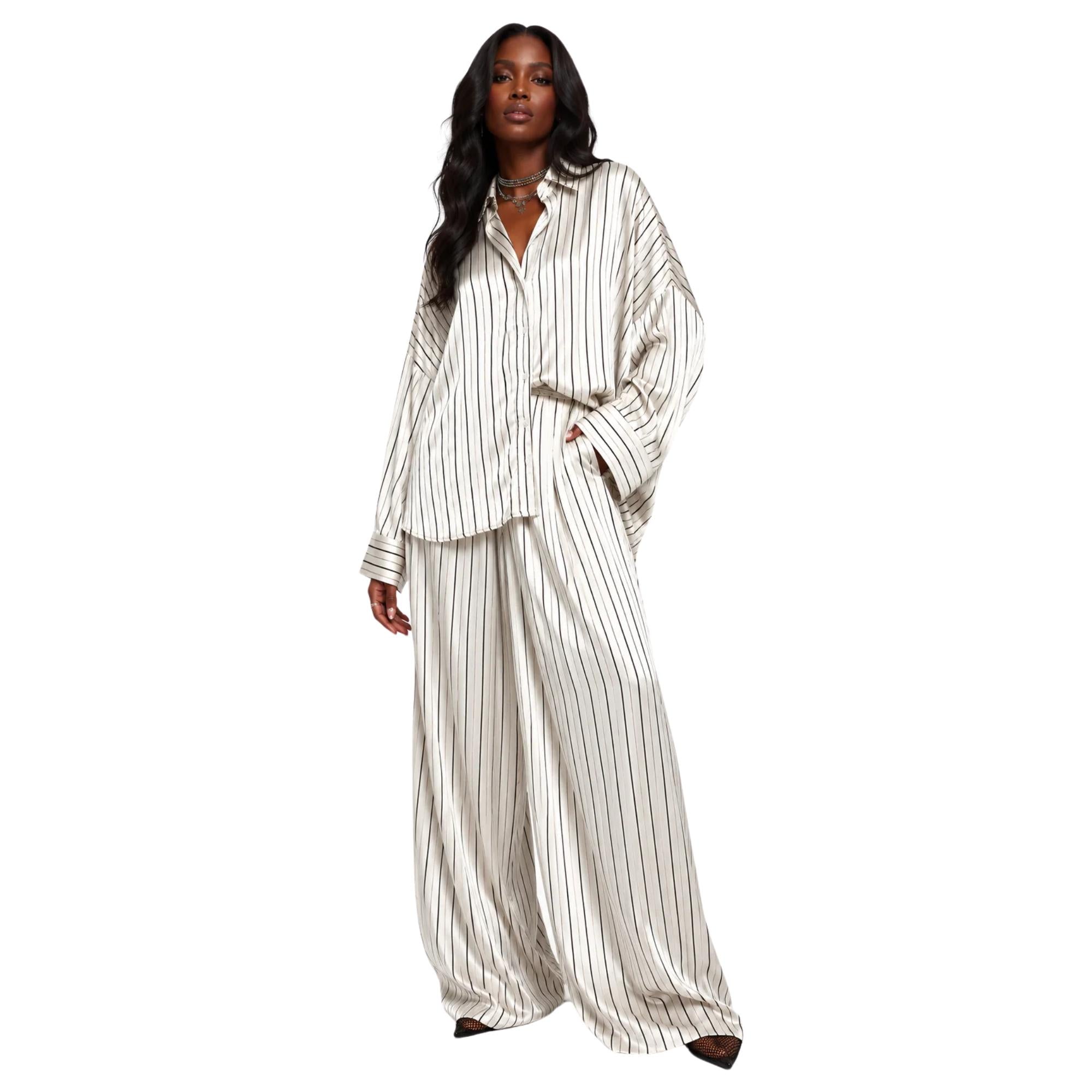 TWO-PIECE CO-ORD SET زوج “STRIPES”
