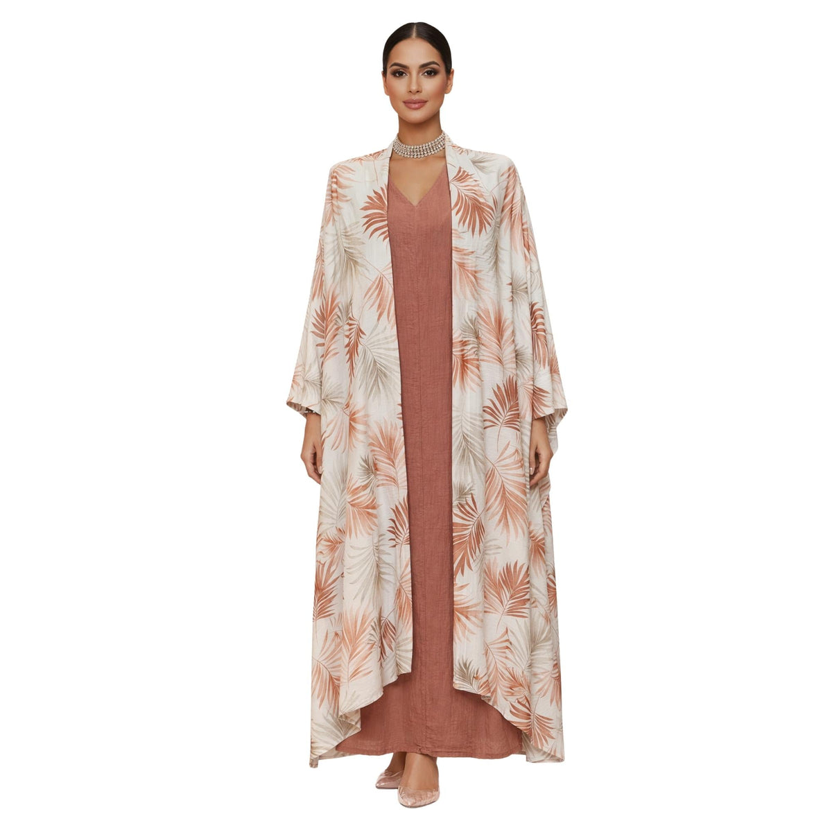 TWO-PIECE PRINTED SET زوج "NOOR GARDEN”