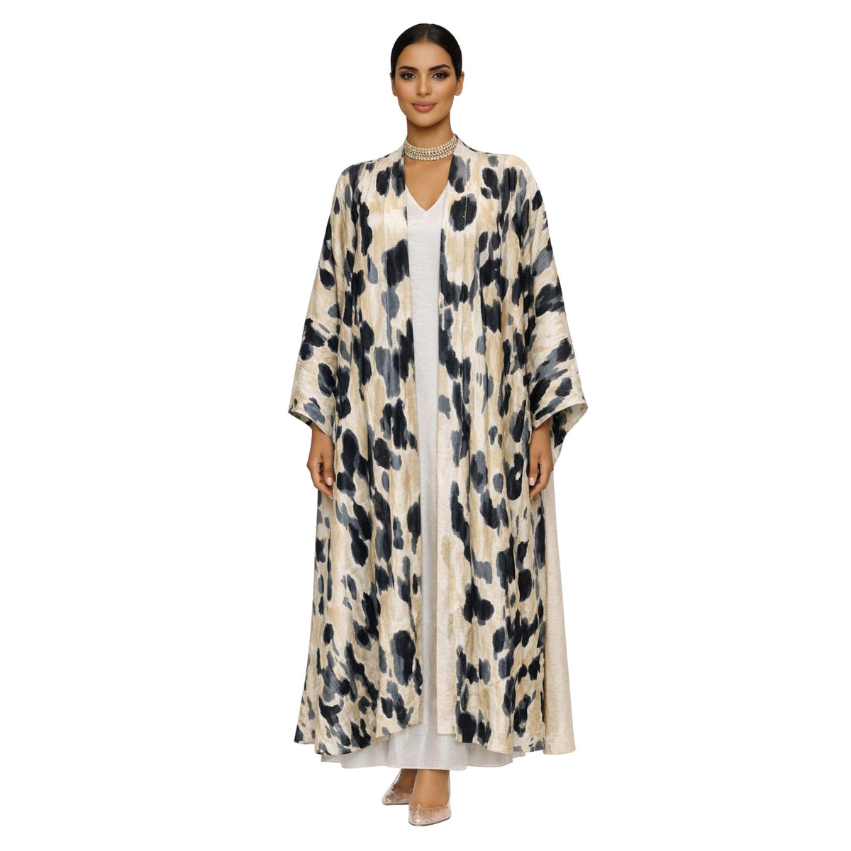 TWO-PIECE PRINTED SET زوج "NOOR GARDEN”