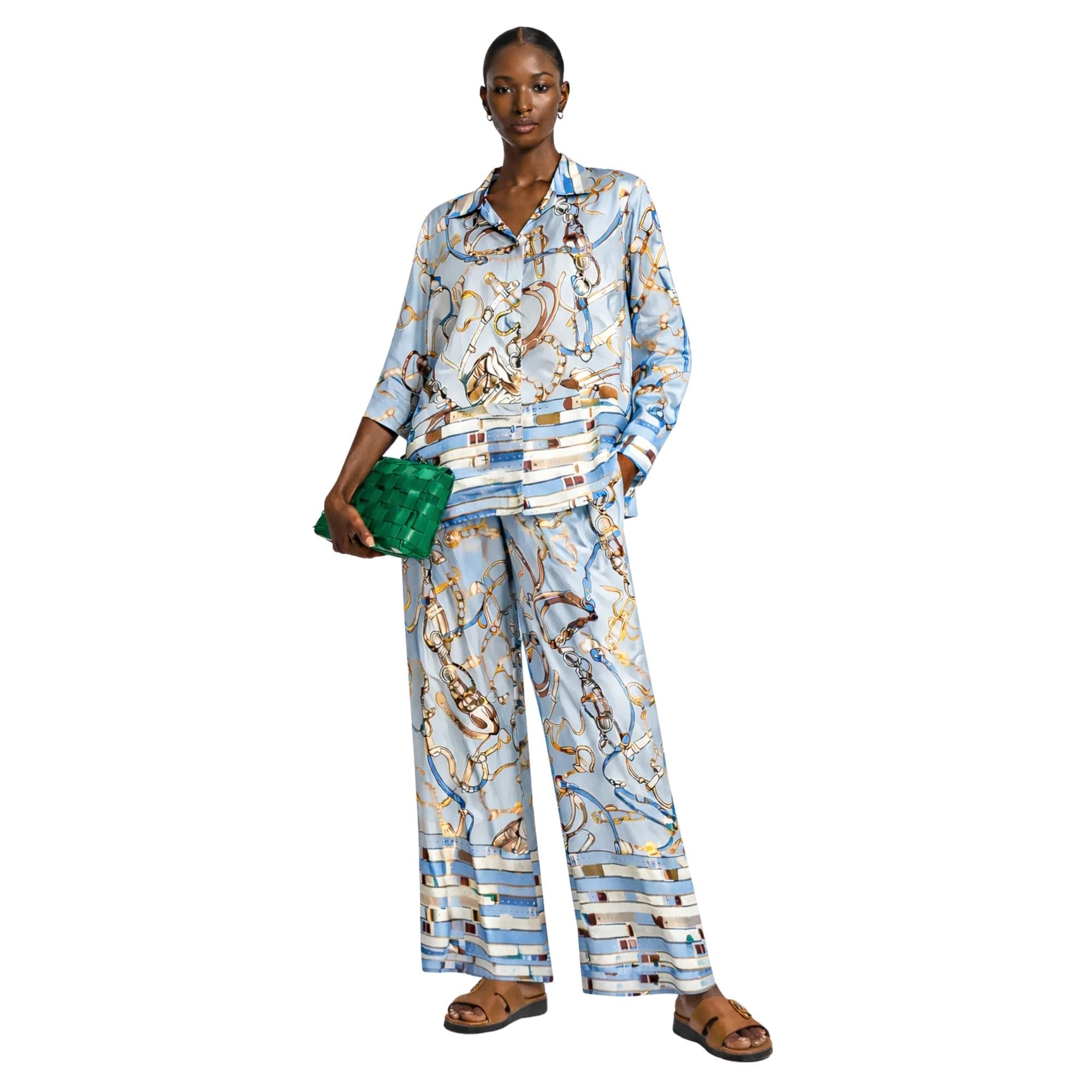 TWO-PIECE SET زوج “SADDLE CHAIN”