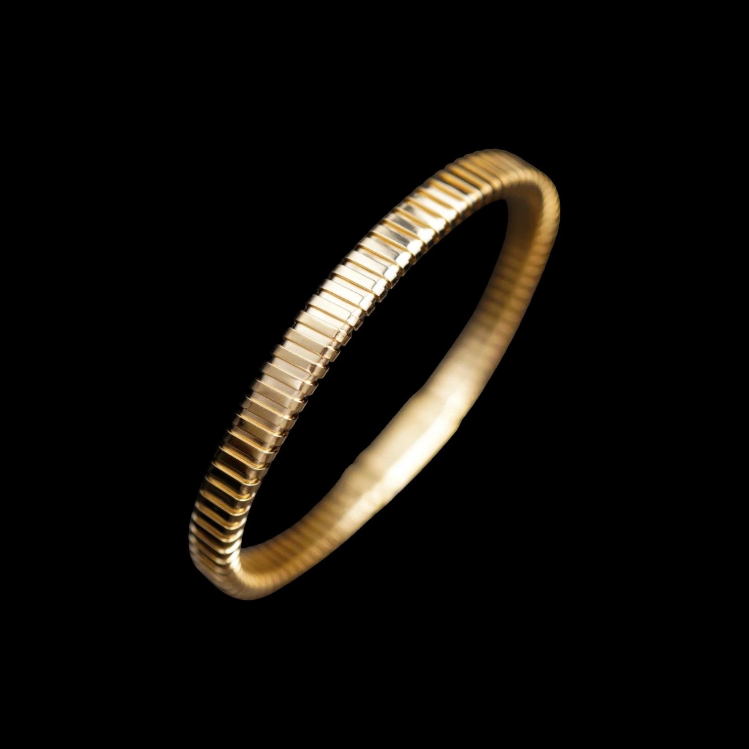 18K Yellow Gold Flexible Bracelet
