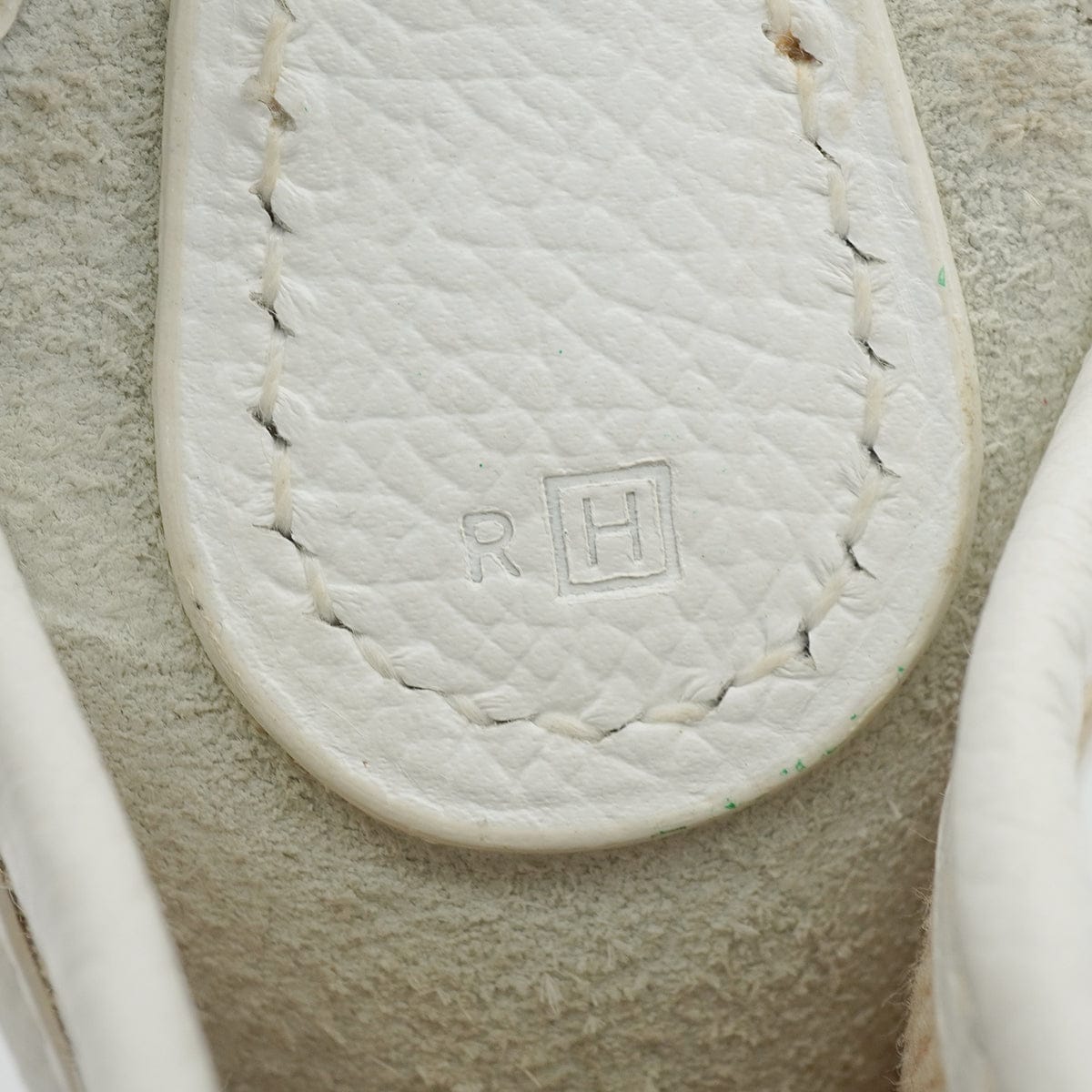 Luxury Promise Japan HERMES VESPA TPM WHITE TOILE H VEAU EPSOM SHOULDER BAG 2004 SQUARE H PALLADIUM HARDWARE 90343014