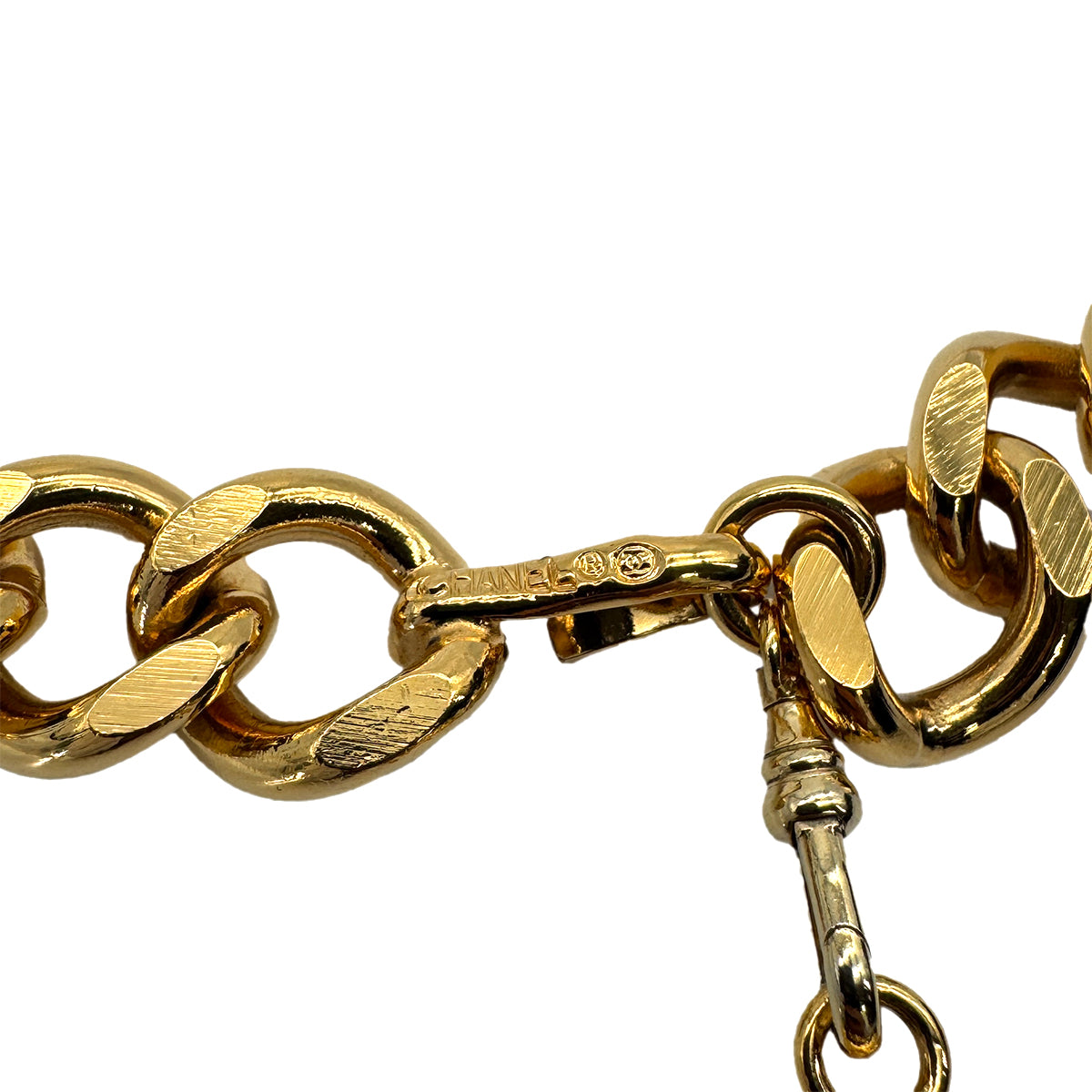 VINTAGE CHANEL CHAIN BELT COCOMARK ACCESSORY 90312953