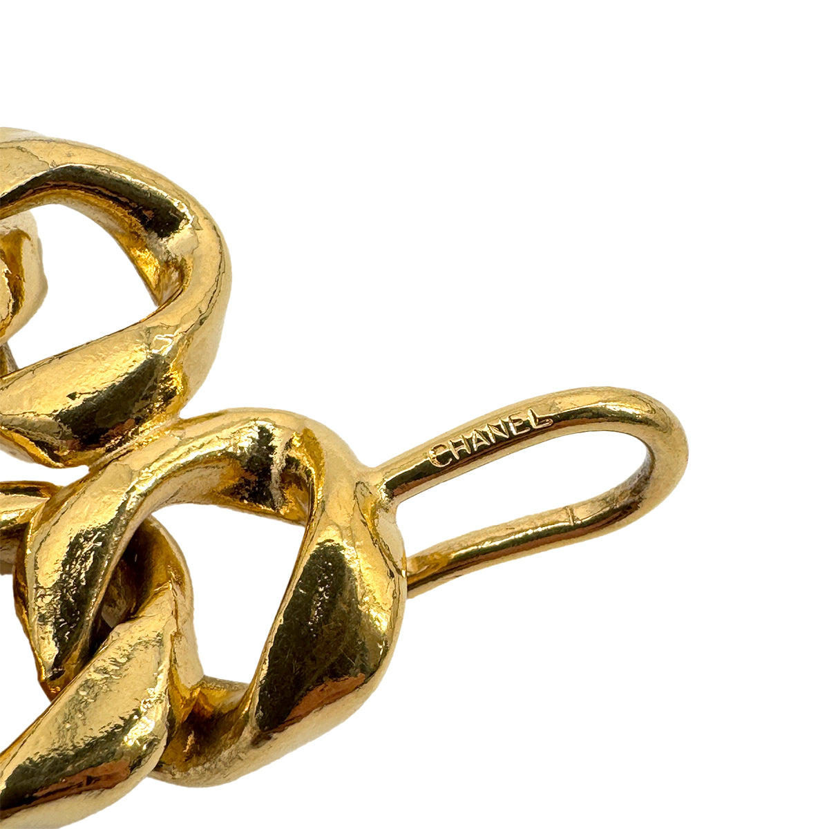 VINTAGE CHANEL CHAIN BELT PERFUME MOTIF CHARM ACCESSORY 90324795