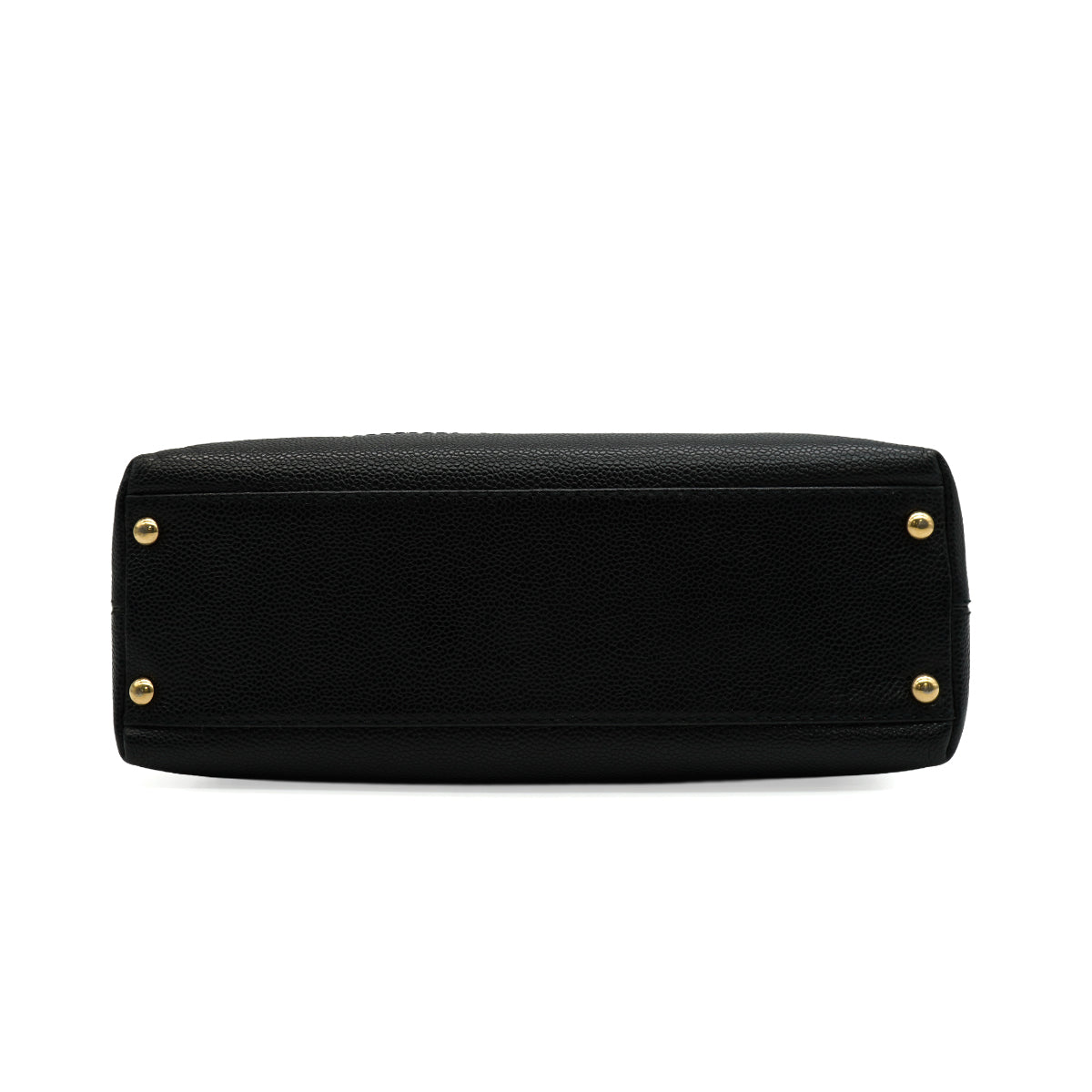 VINTAGE CHANEL COCOMARK SHUOLDER BAG BLACK TORTOISESHELL CAVIAR SKIN PLASTIC HARDWARE 90346124