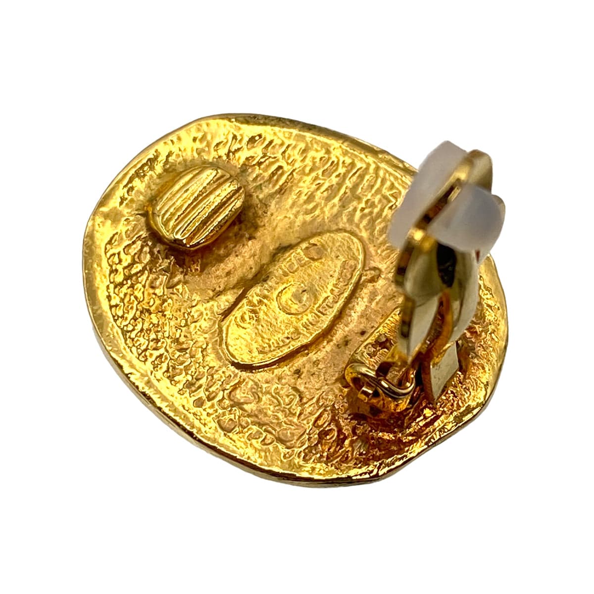 VINTAGE CHANEL EARRINGS 31 RUE CAMBON GOLD ACCESSORY 90321025