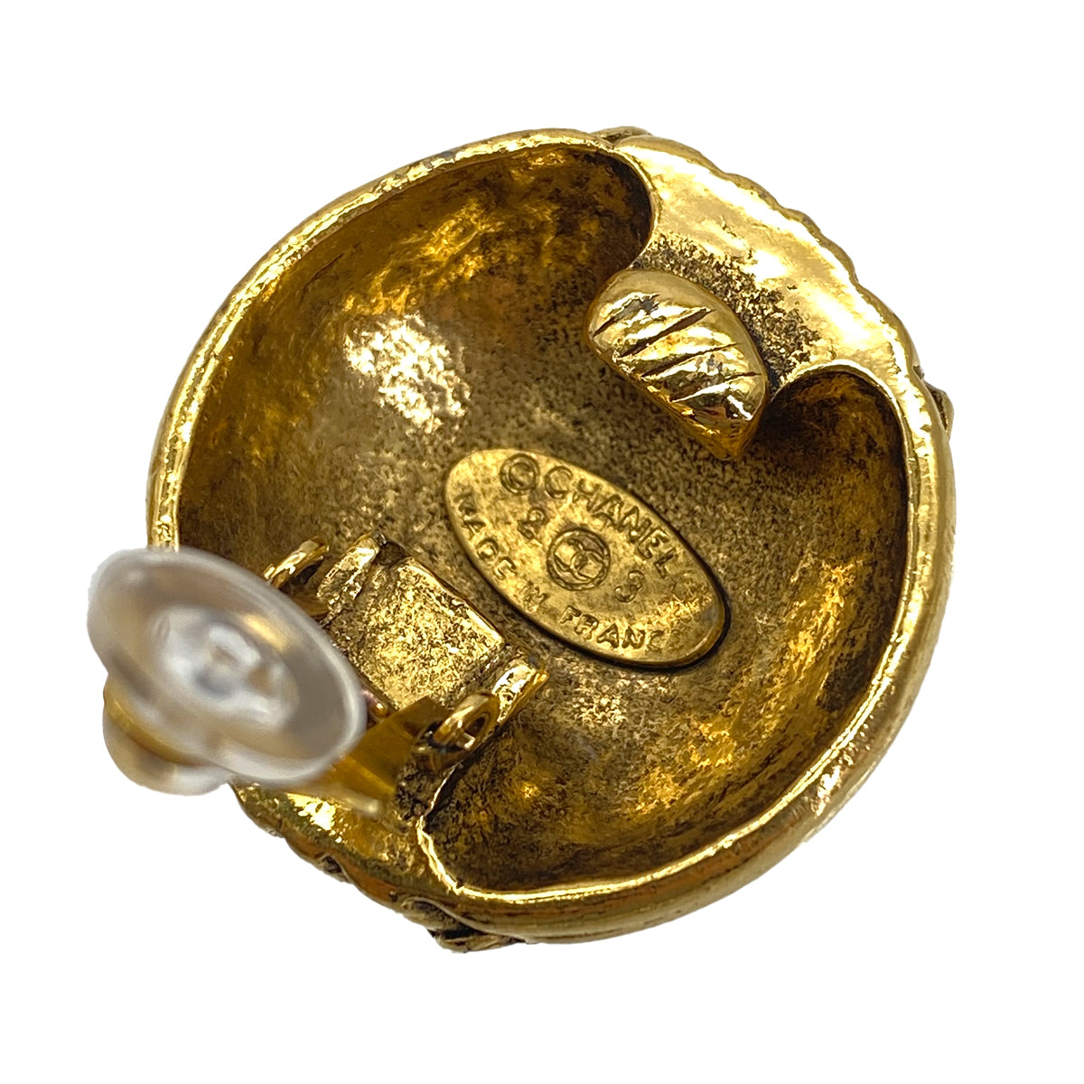 VINTAGE CHANEL EARRINGS COCOMARK ACCESSORY 23 90328002