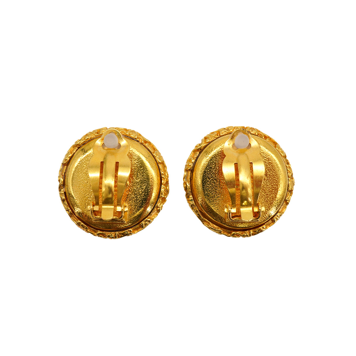 VINTAGE CHANEL EARRINGS COCOMARK FAUX PEARL ACCESSORY 93A 90335025