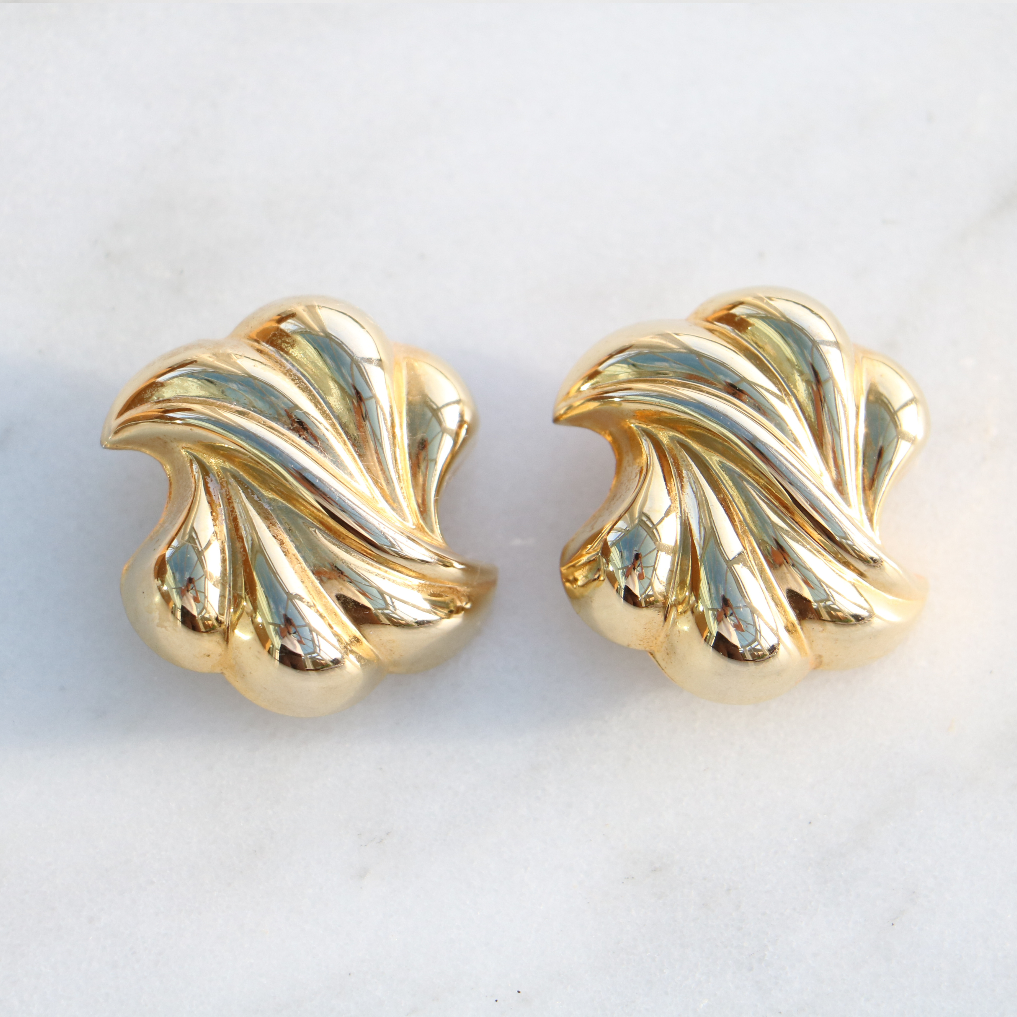 Vintage large statement earringsVintage large statement earrings