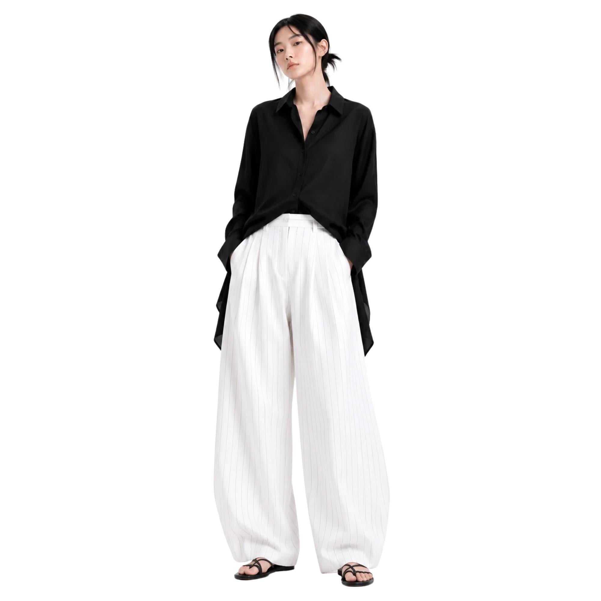WIDE LEG TROUSERS (بنطلون) “LIE”