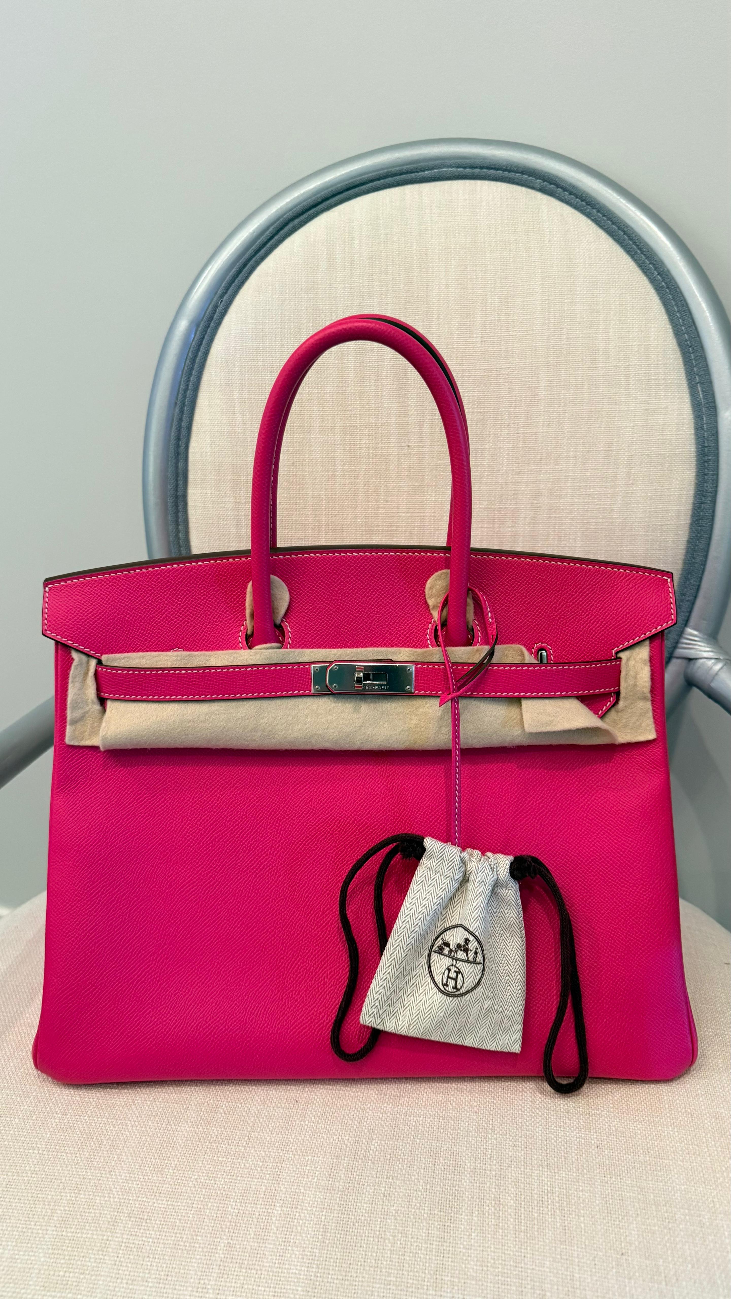 Hermès Birkin 35 Rose Tyrien 2013 Palladium / Epsom
ALTC0701