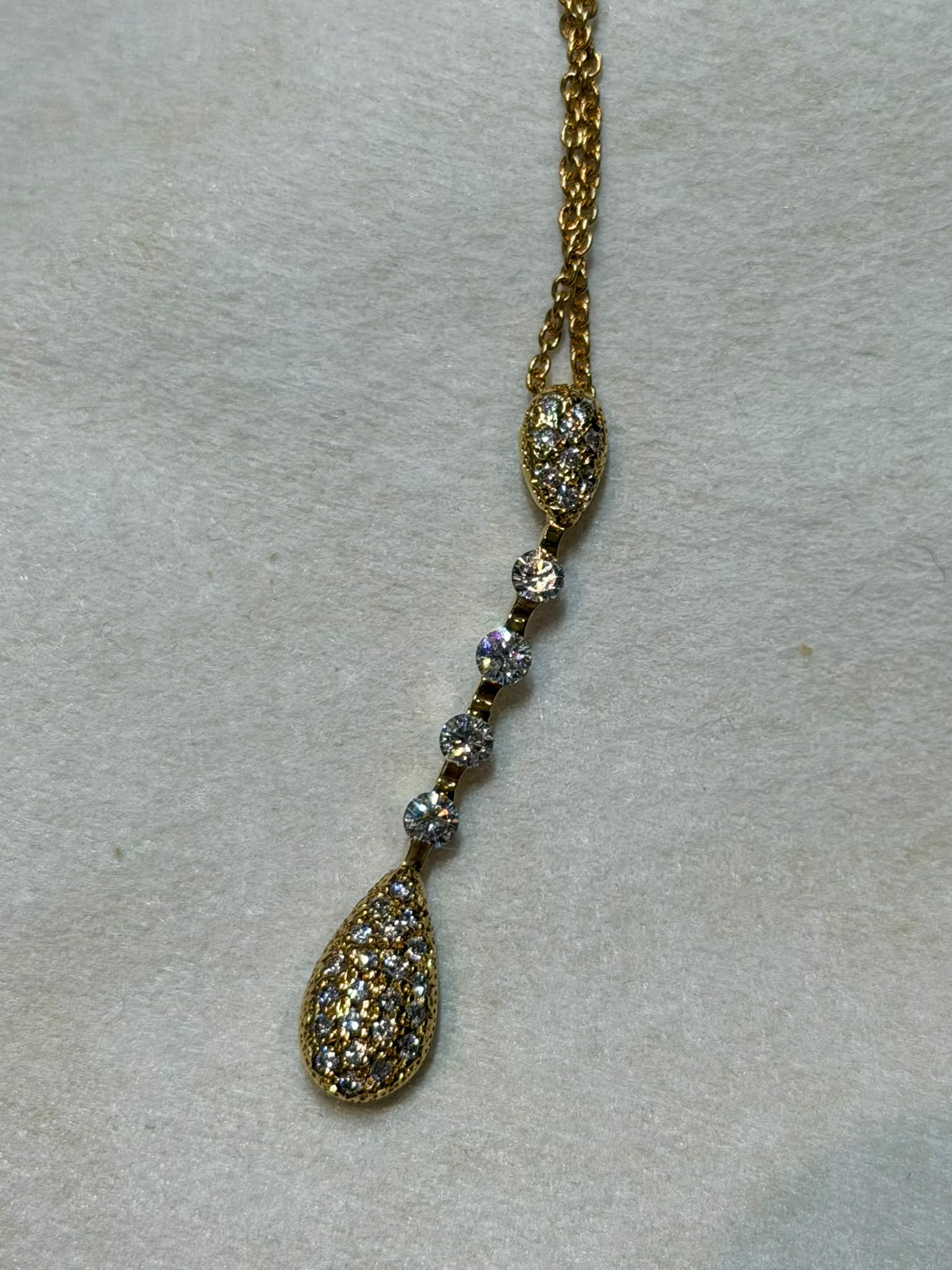 44cm Necklace in K18 - Diamond 1.00 Southern Cross 2744 JJC1370