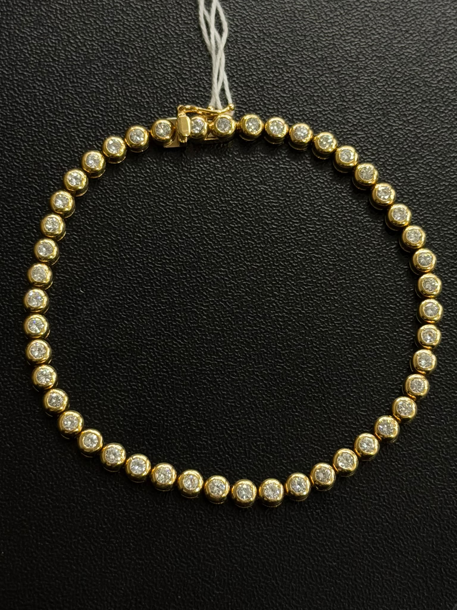 Bracelet in K18 - Gold bead + D2.12 2052 JJC1503