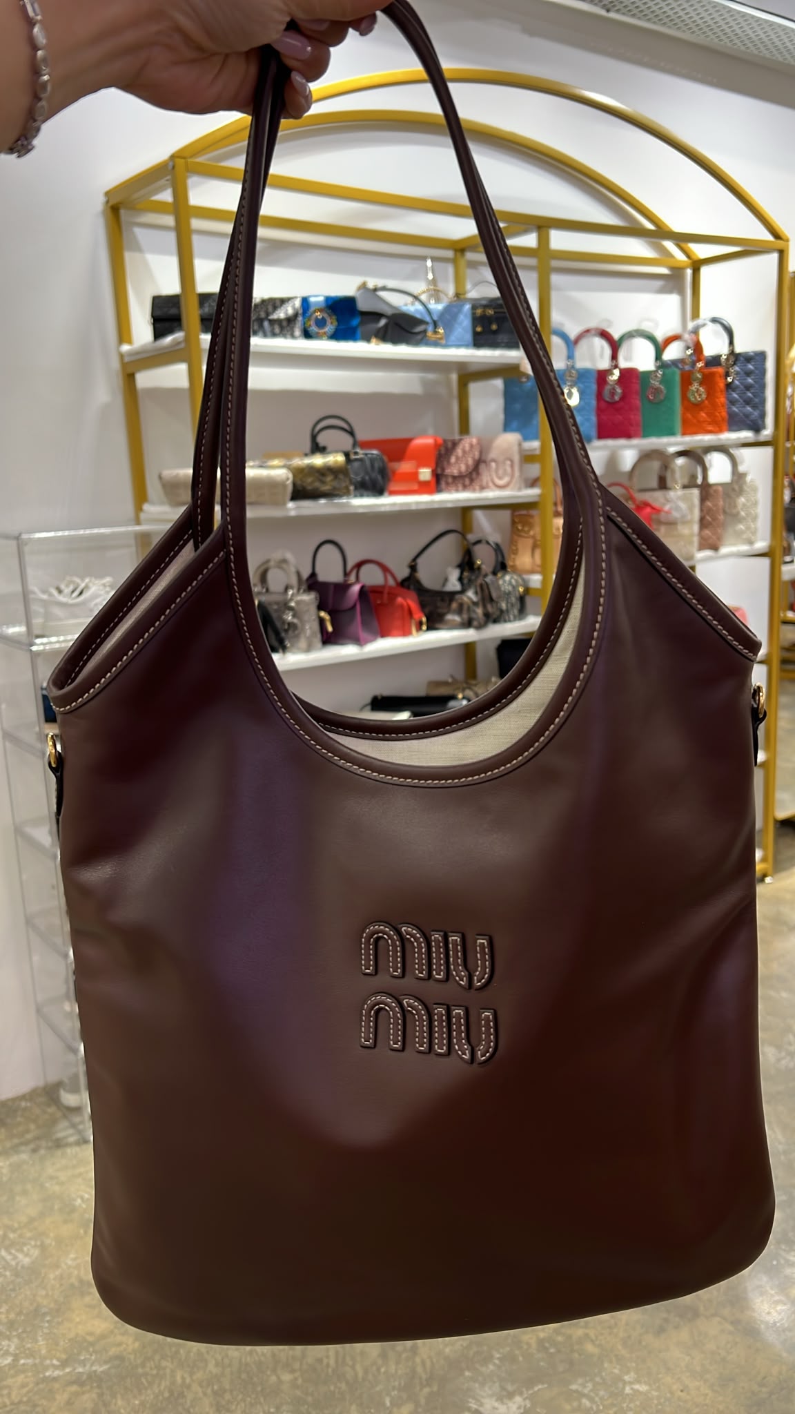 Miu Miu Brown Leather Bag SYC2010