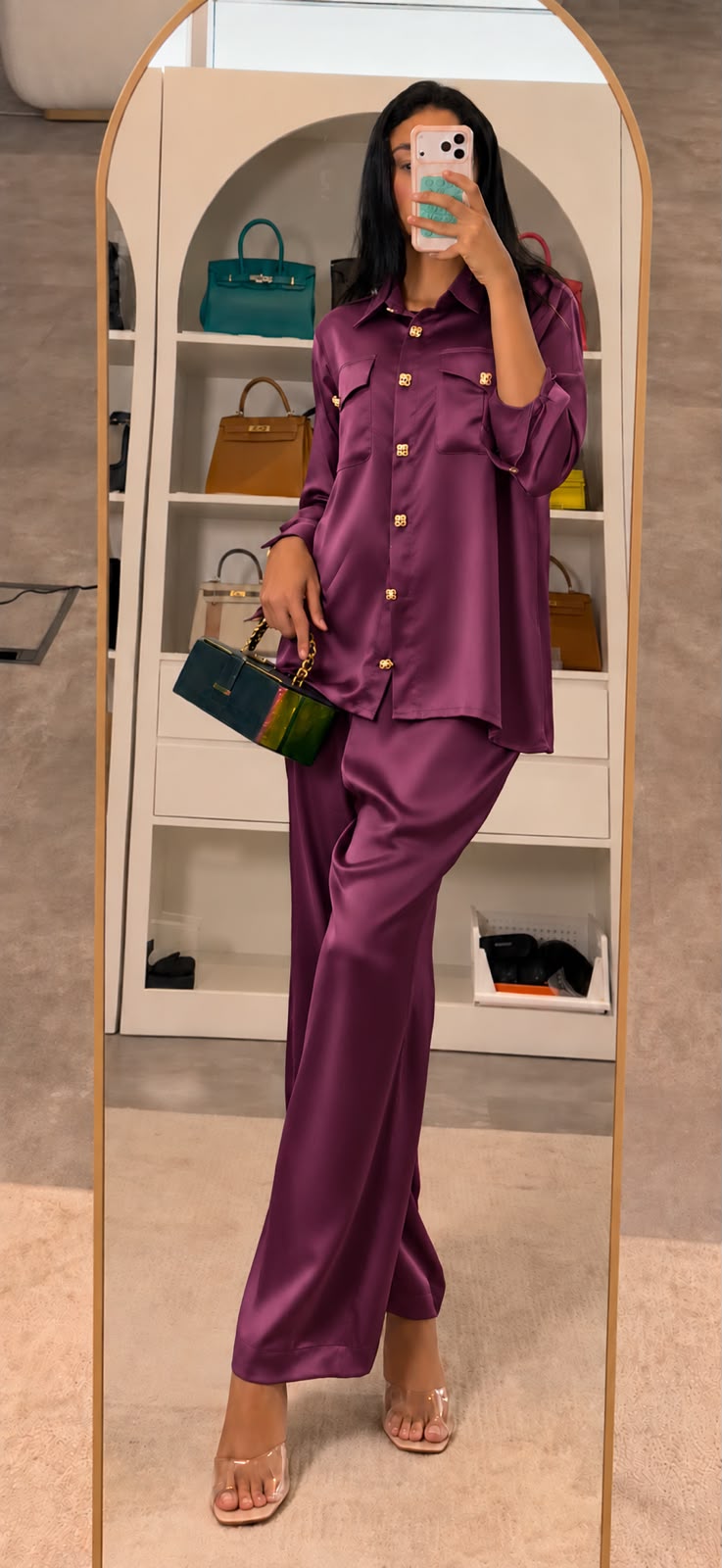 Purple gripoix set TP0960