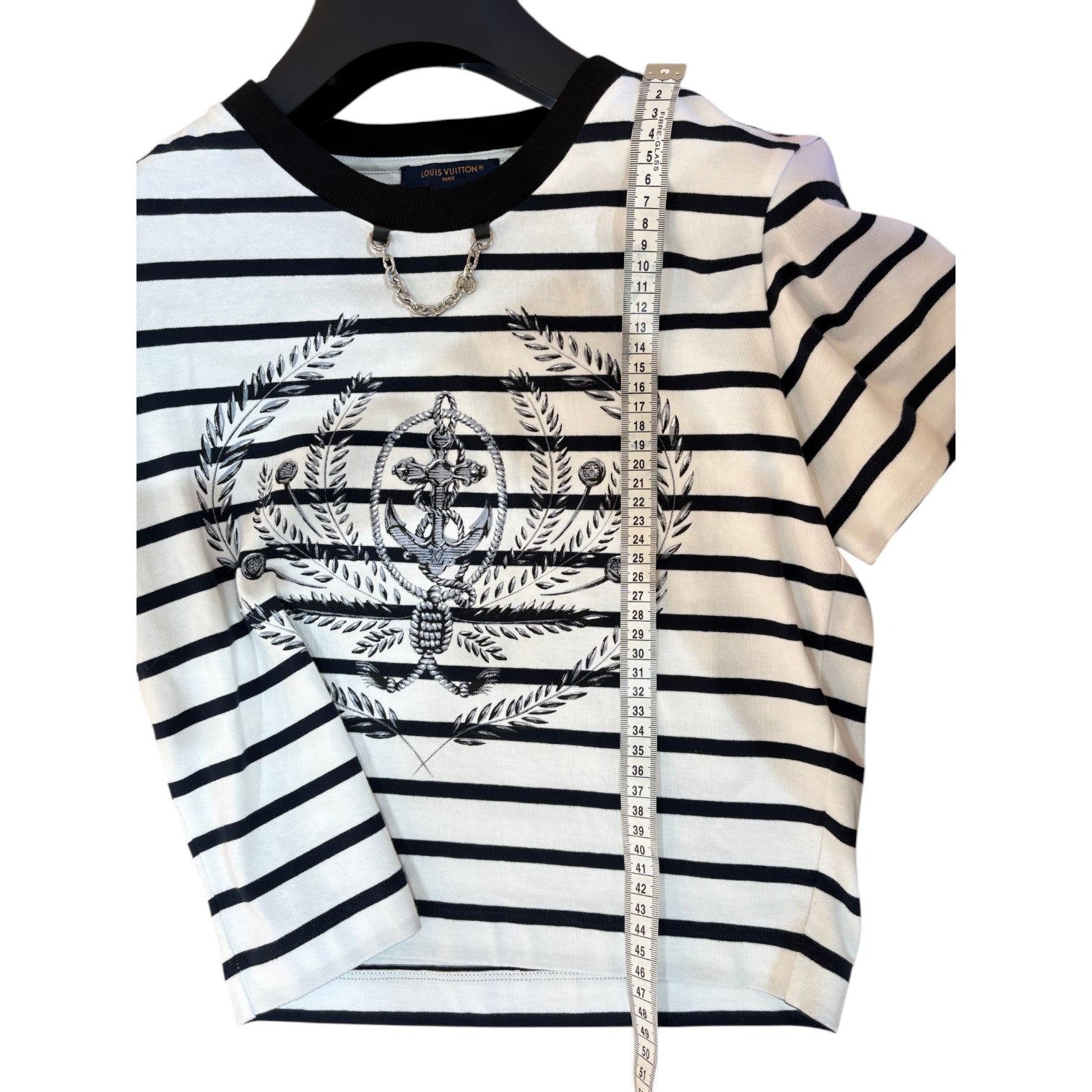 Louis Vuitton White Cotton T shirt in size L