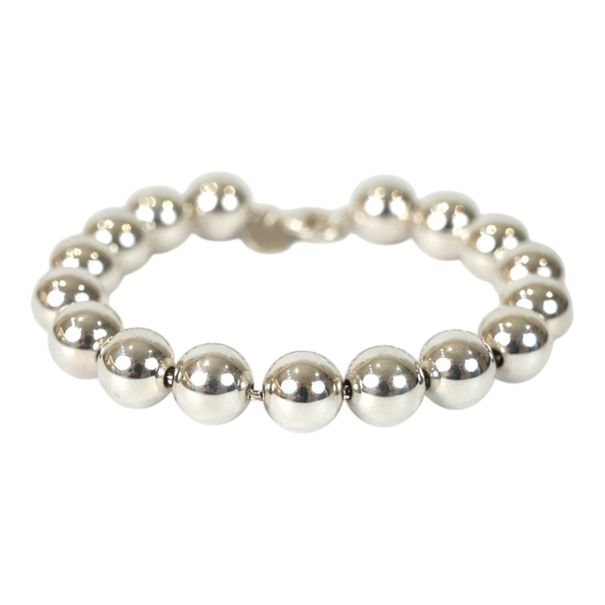 Tiffany & Co Stirling Silver Hardwear Ball Bracelet