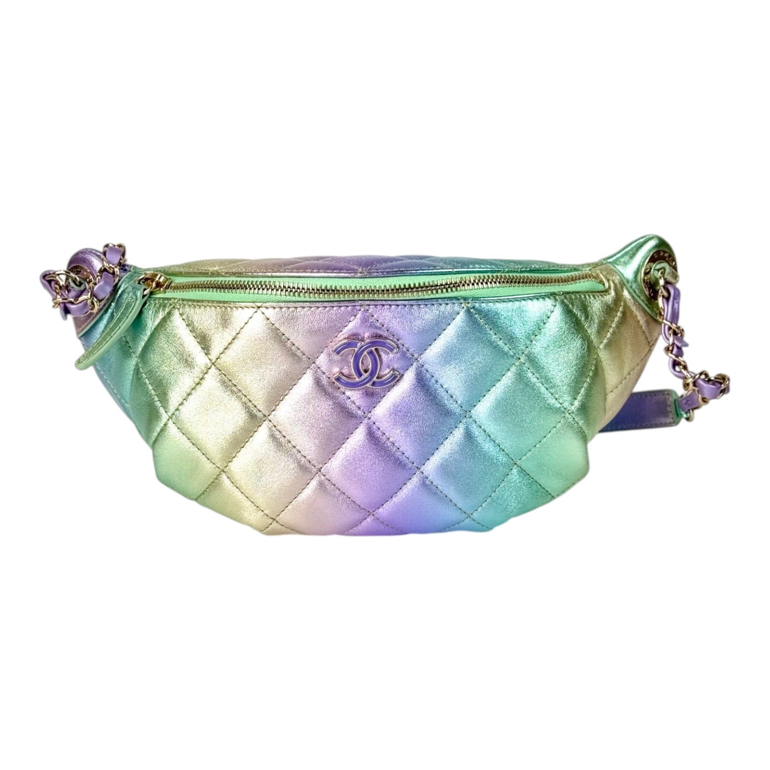 Chanel Iridescent Metallic Waistbag