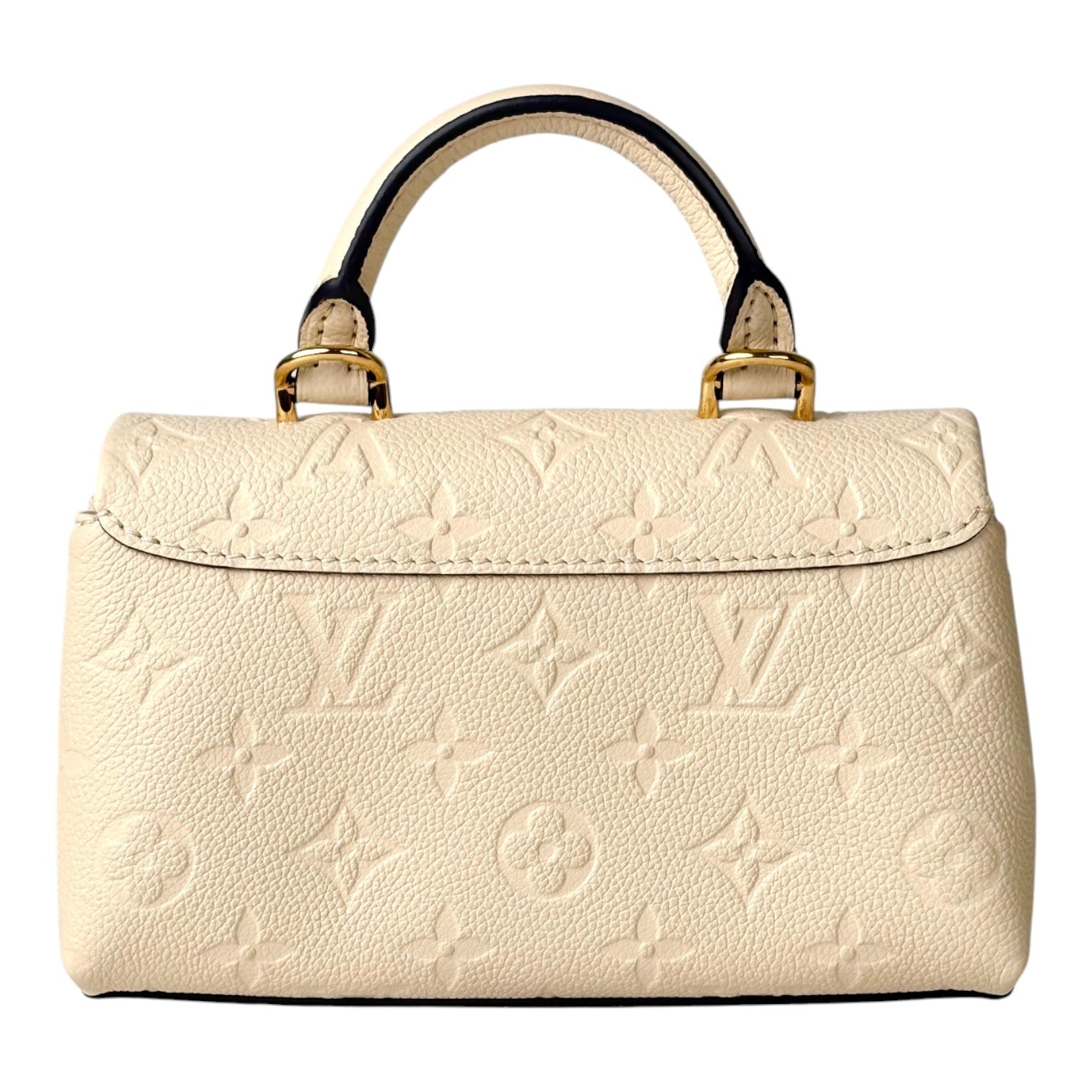 Louis Vuitton Nano Madeleine Bag White Calfskin