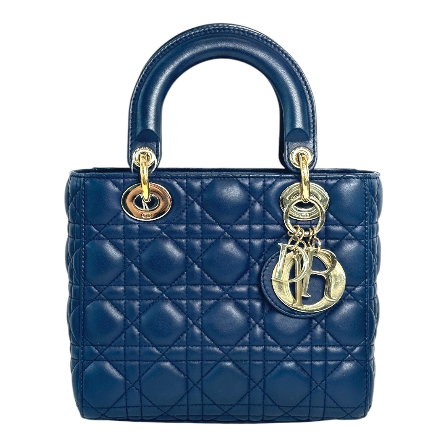 Dior Blue Lady Dior Small Bag