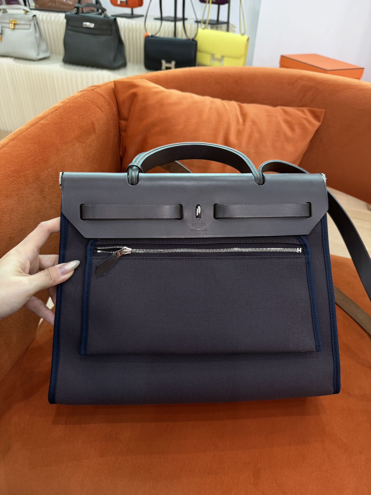Hermès Herbag 31 Ebene Stamp X