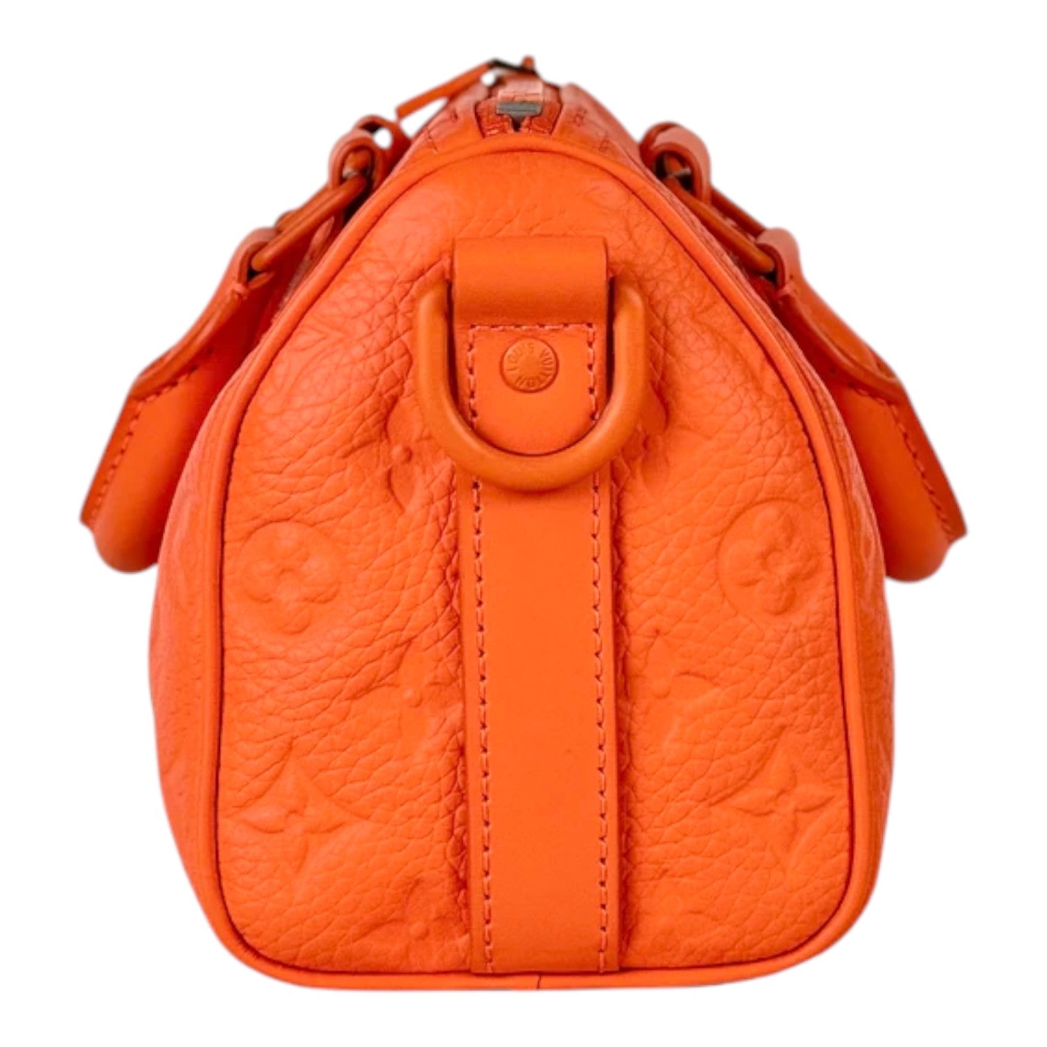 Louis Vuitton Orange 25cm Monogram Keepall with Strap