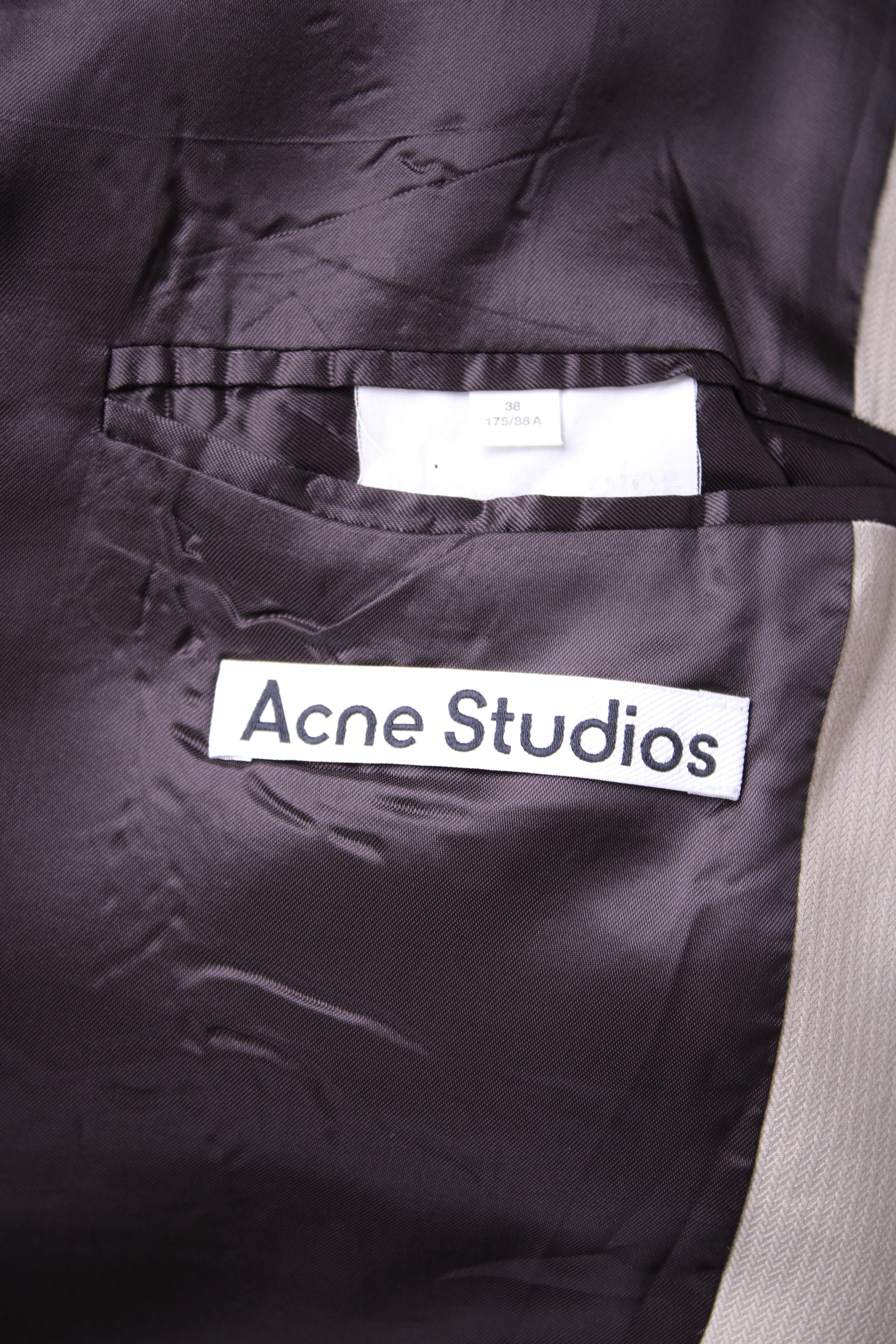 Acne Studios Acne Studios Blazer Beige 10