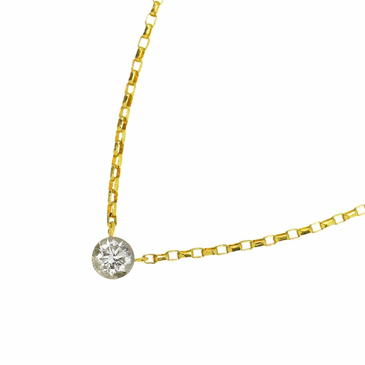 AHKAH AHKAH Diamond Necklace 18K Yellow Gold 750 90309491