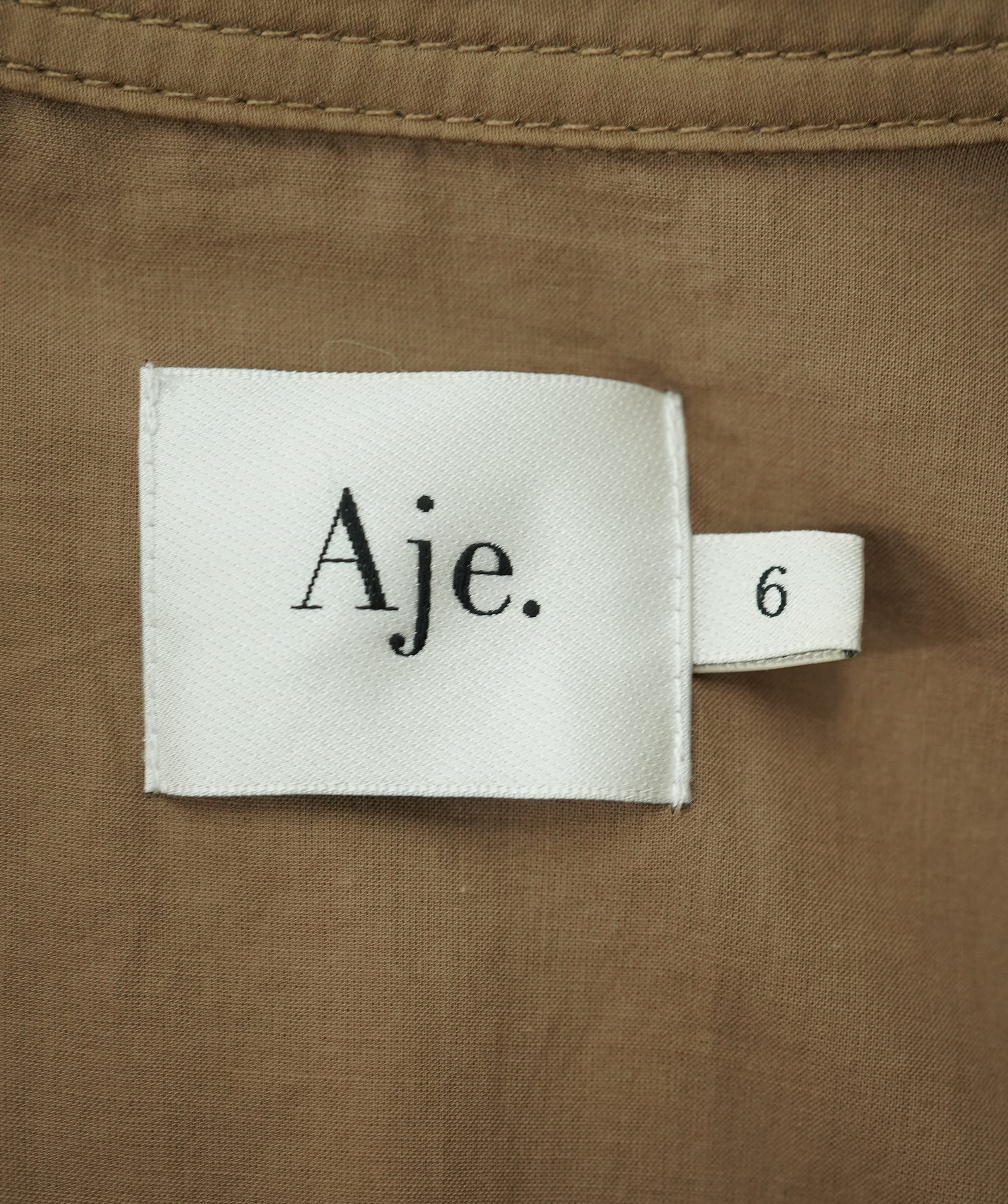 Aje Aje dress brown AKC0789