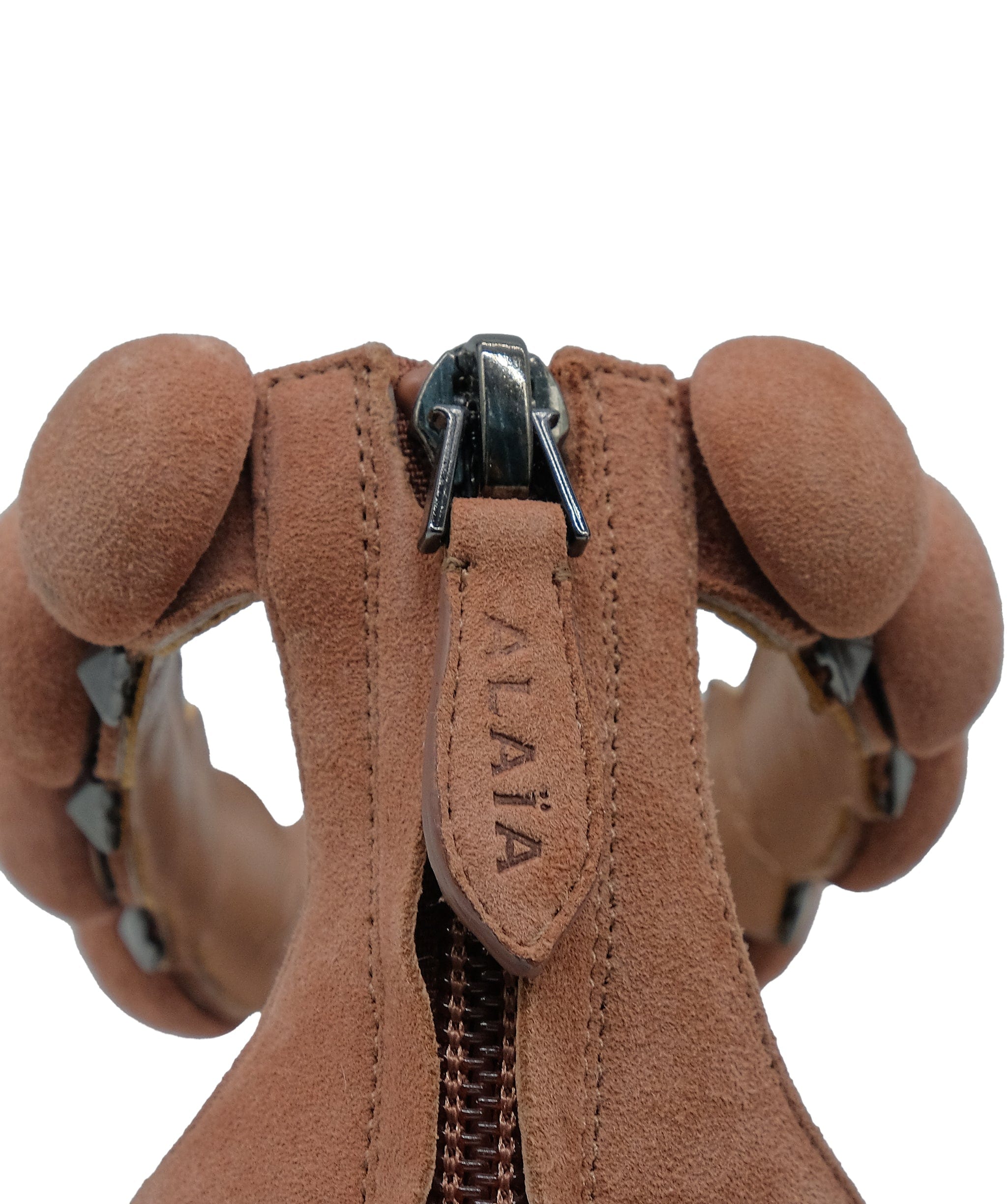 Alaïa Alaia Bambe Sandals suede Pink 36 RJC3287