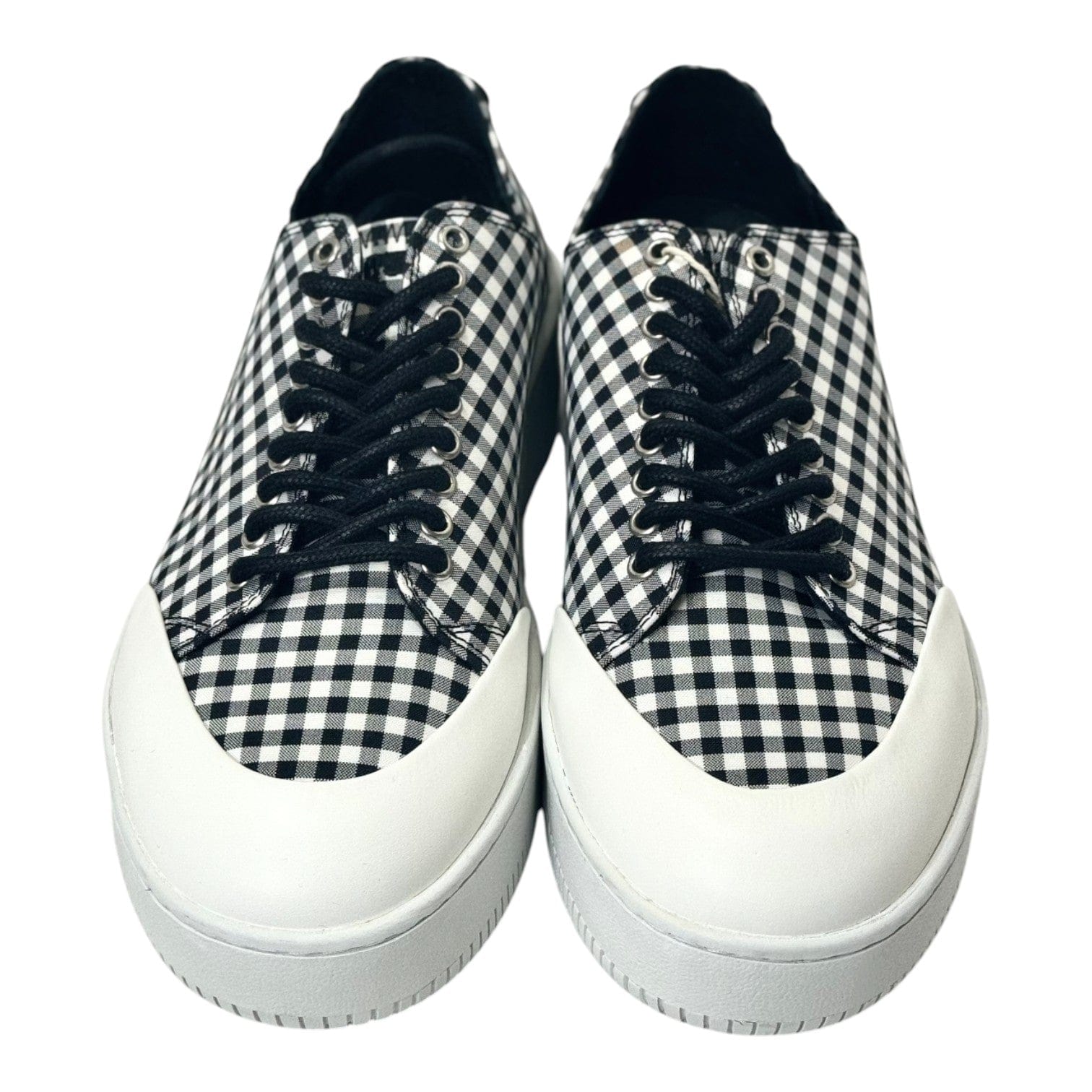 Alexander McQueen Alexander McQueen Checkerboard Black and White Trainers #39