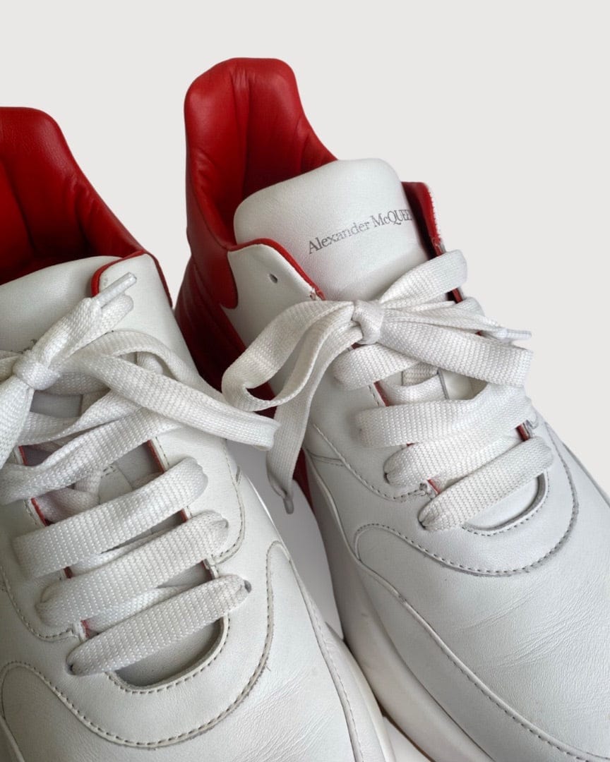 Alexander McQueen White Alexander McQueen Trainers, 9