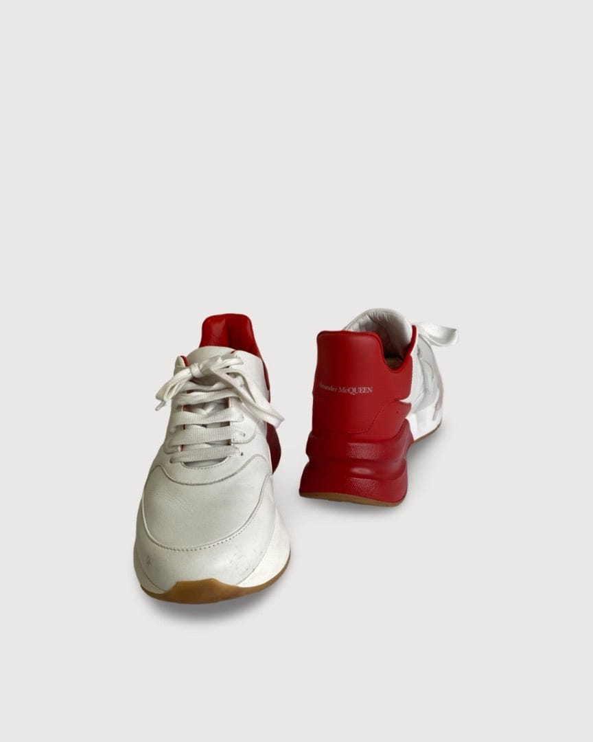Alexander McQueen White Alexander McQueen Trainers, 9