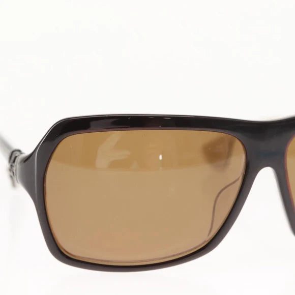 Chrome Hearts CH Plus Sunglasses plastic Brown Auth am9388V am9388V