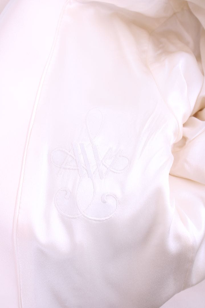 Amanda Wakeley Amanda Wakeley Tailored Crombie coat White M