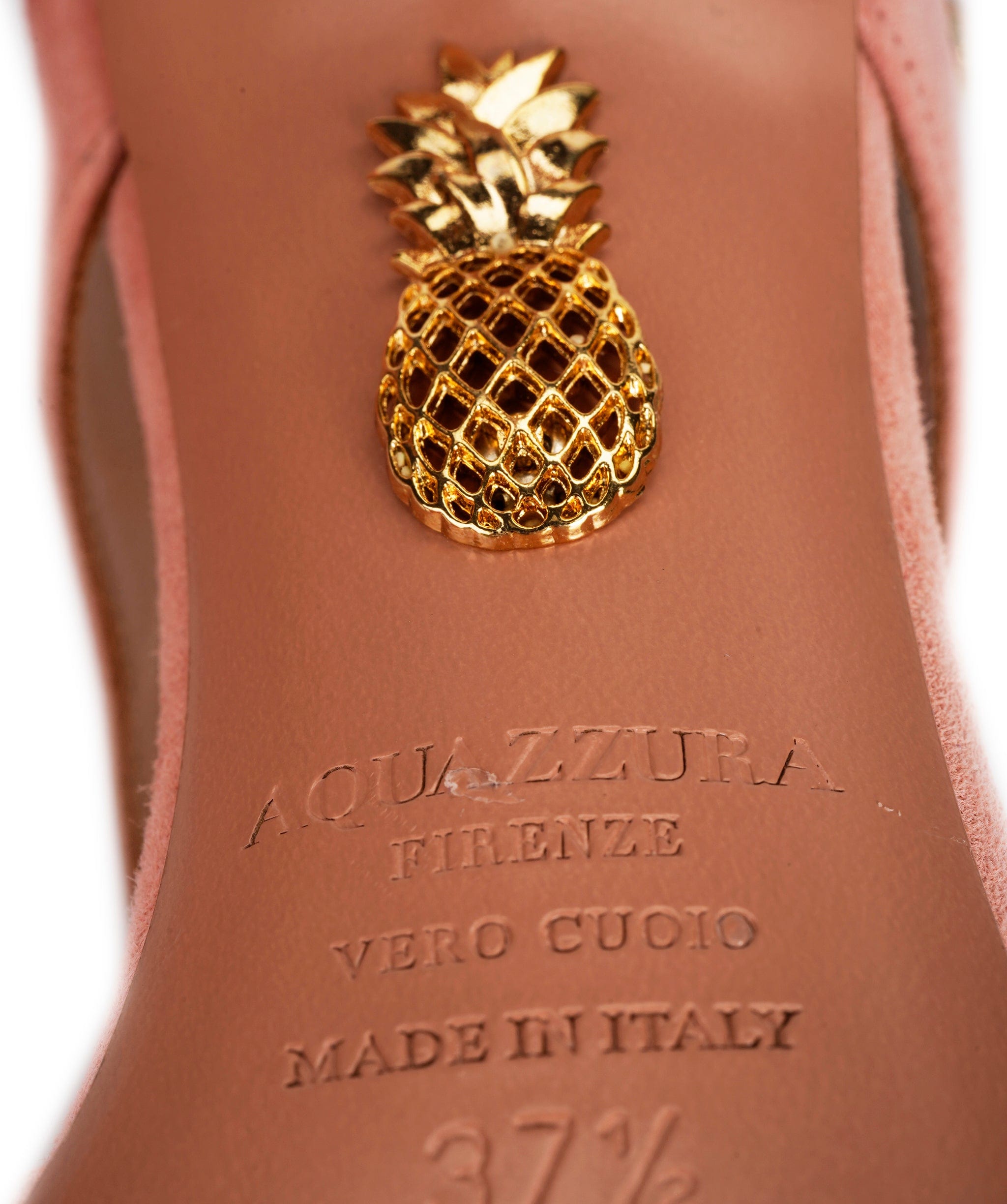 Aquazzura Aquazurra viviana pump suede heels in jaipur pink - AJC0838