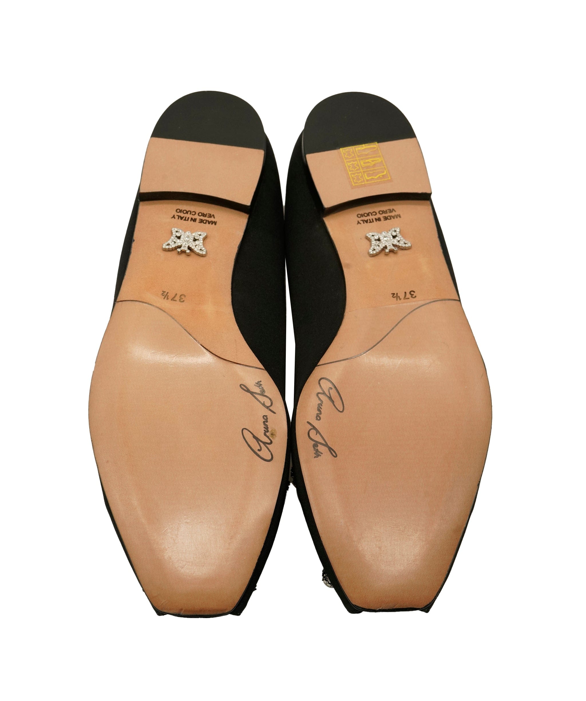 Aruna Seth Aruna Seth Black Suede Ballet Shoes 37.5 DBXL0066