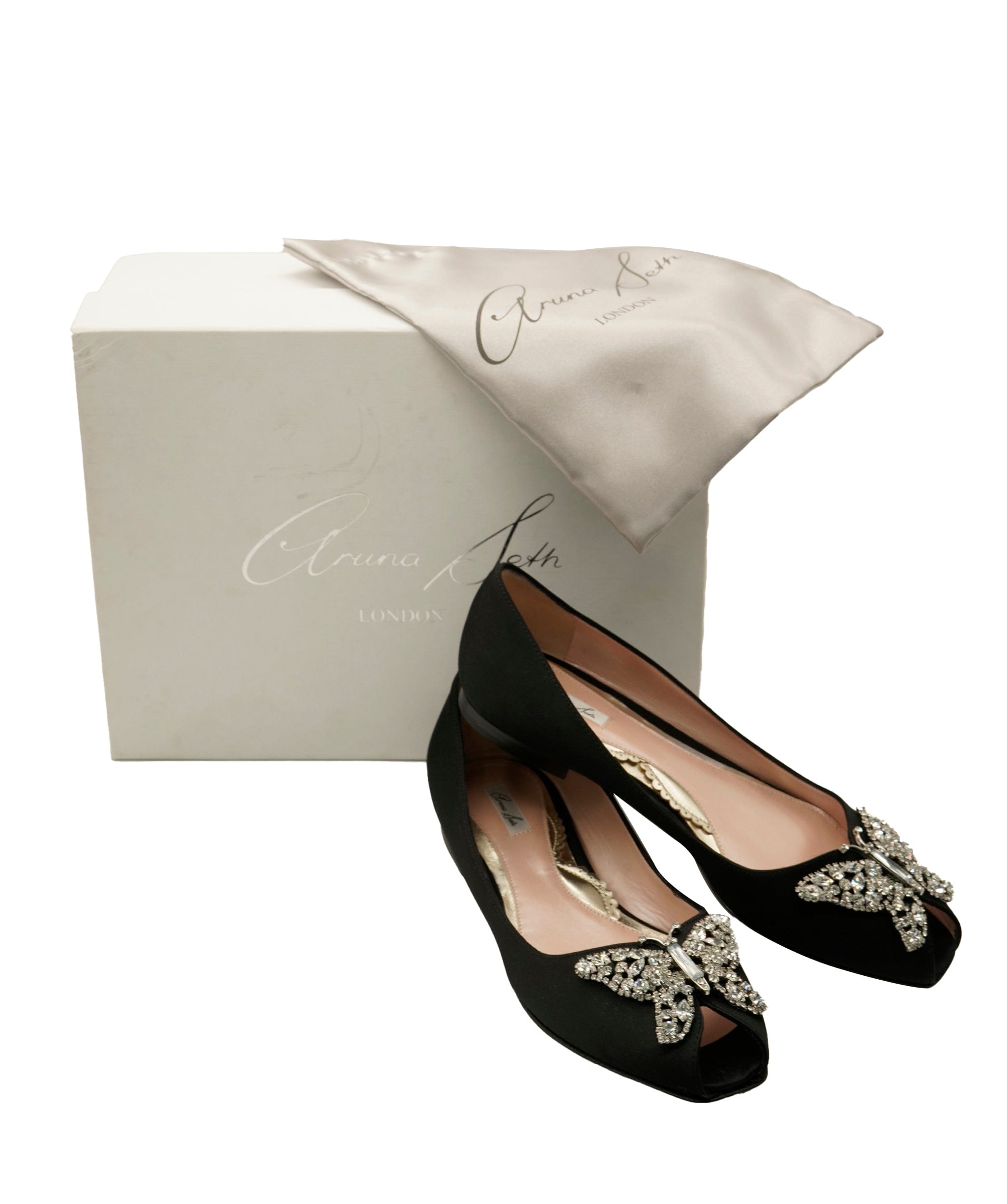 Aruna Seth Aruna Seth Black Suede Ballet Shoes 37.5 DBXL0066