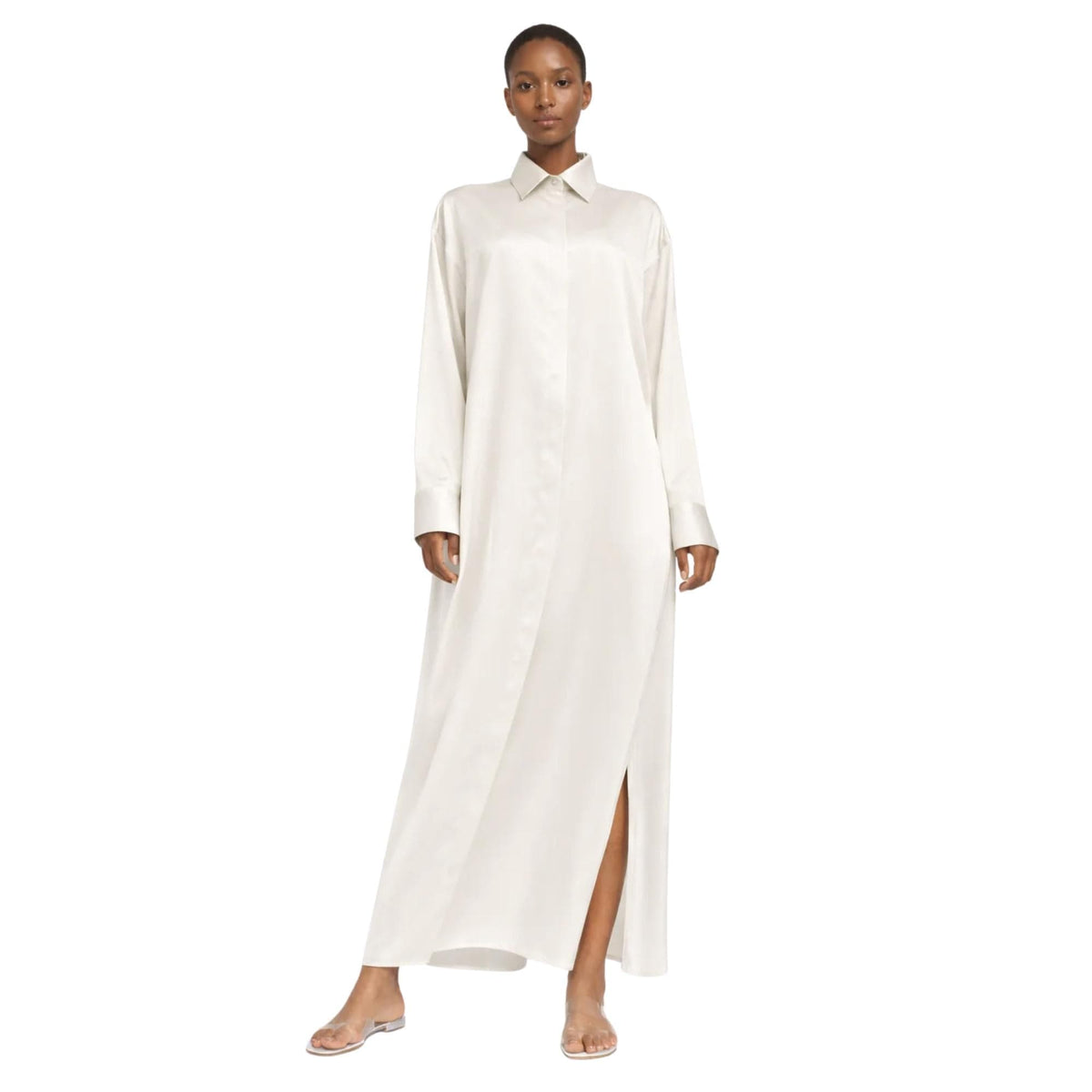 ASYA K. CLASSIC SHIRT DRESS (فستان) “ELENA”