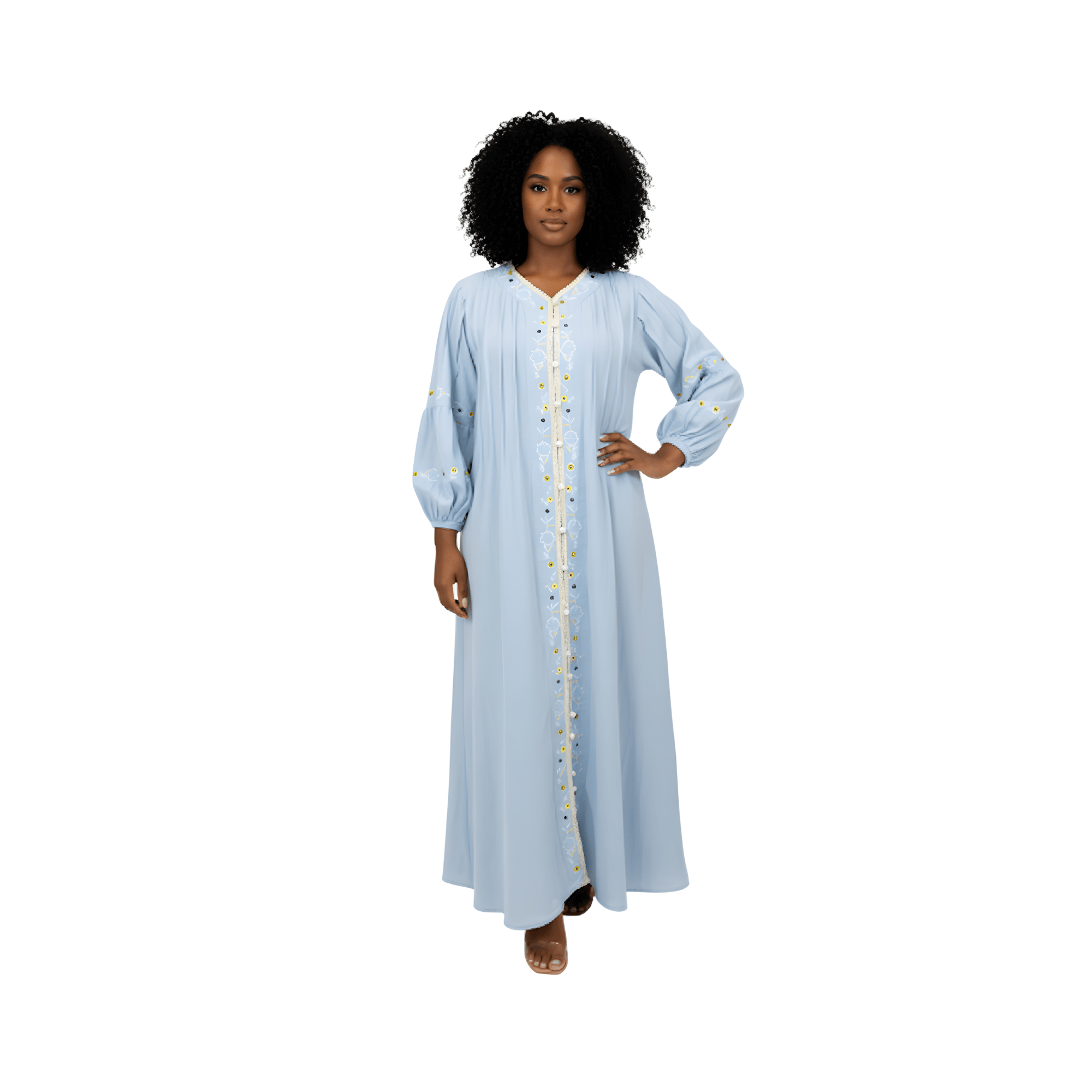 ASYA K. LOOSE FIT MAXI KAFTAN (فستان) "LISANDRA"