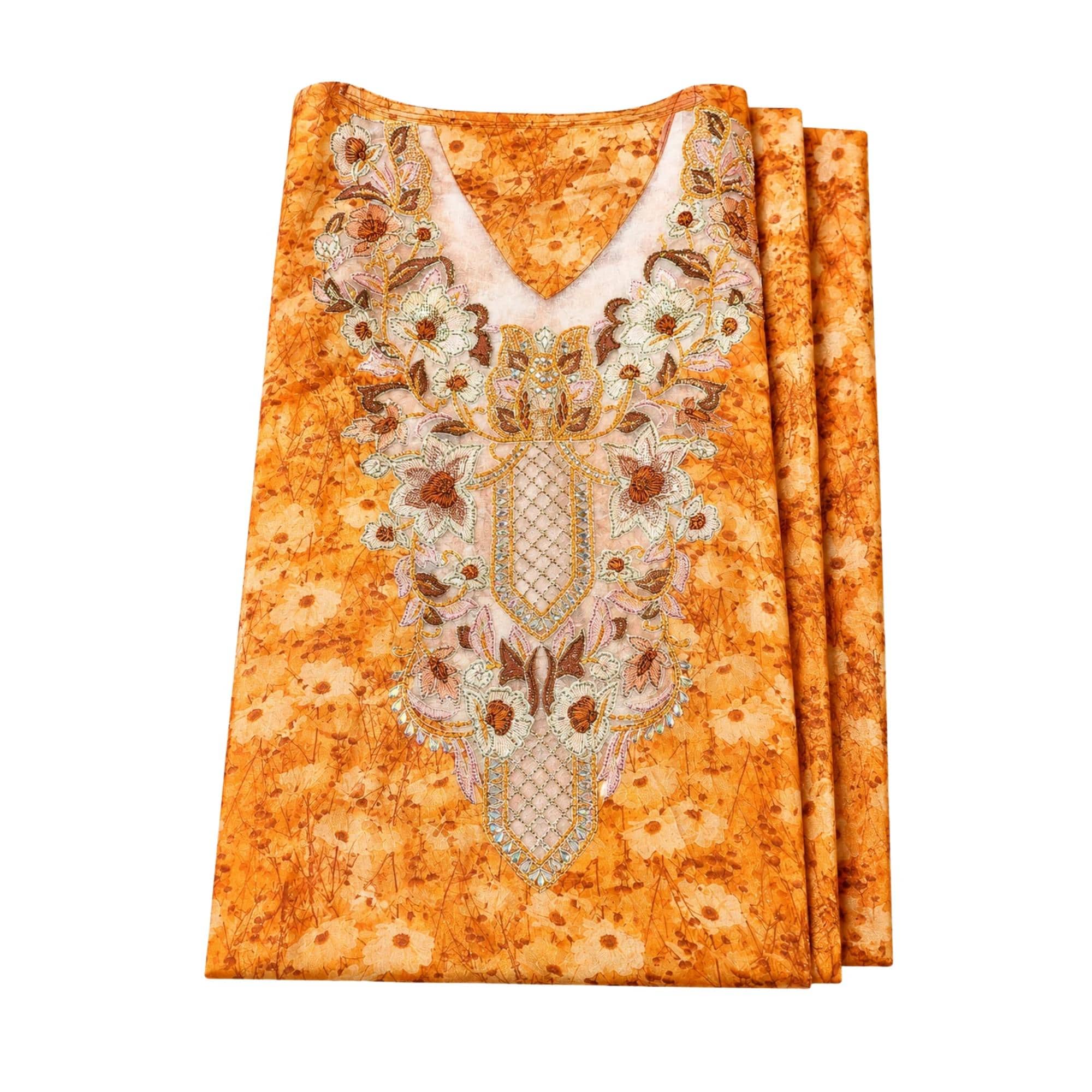ASYA K. EMBROIDERED KAFTAN (فستان) “THE SULTAN BLOSSOM”