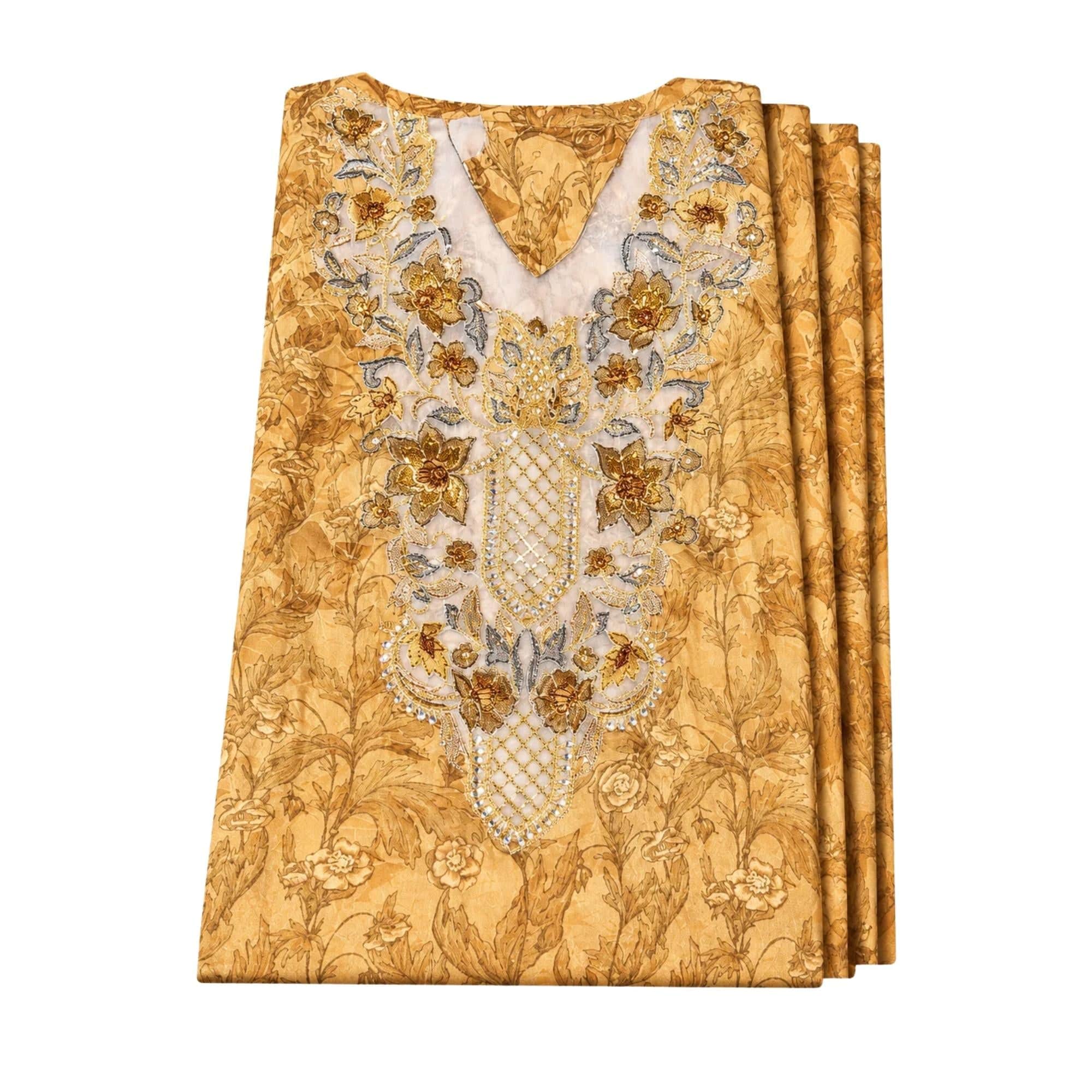 ASYA K. EMBROIDERED KAFTAN (فستان) “THE SULTAN BLOSSOM”